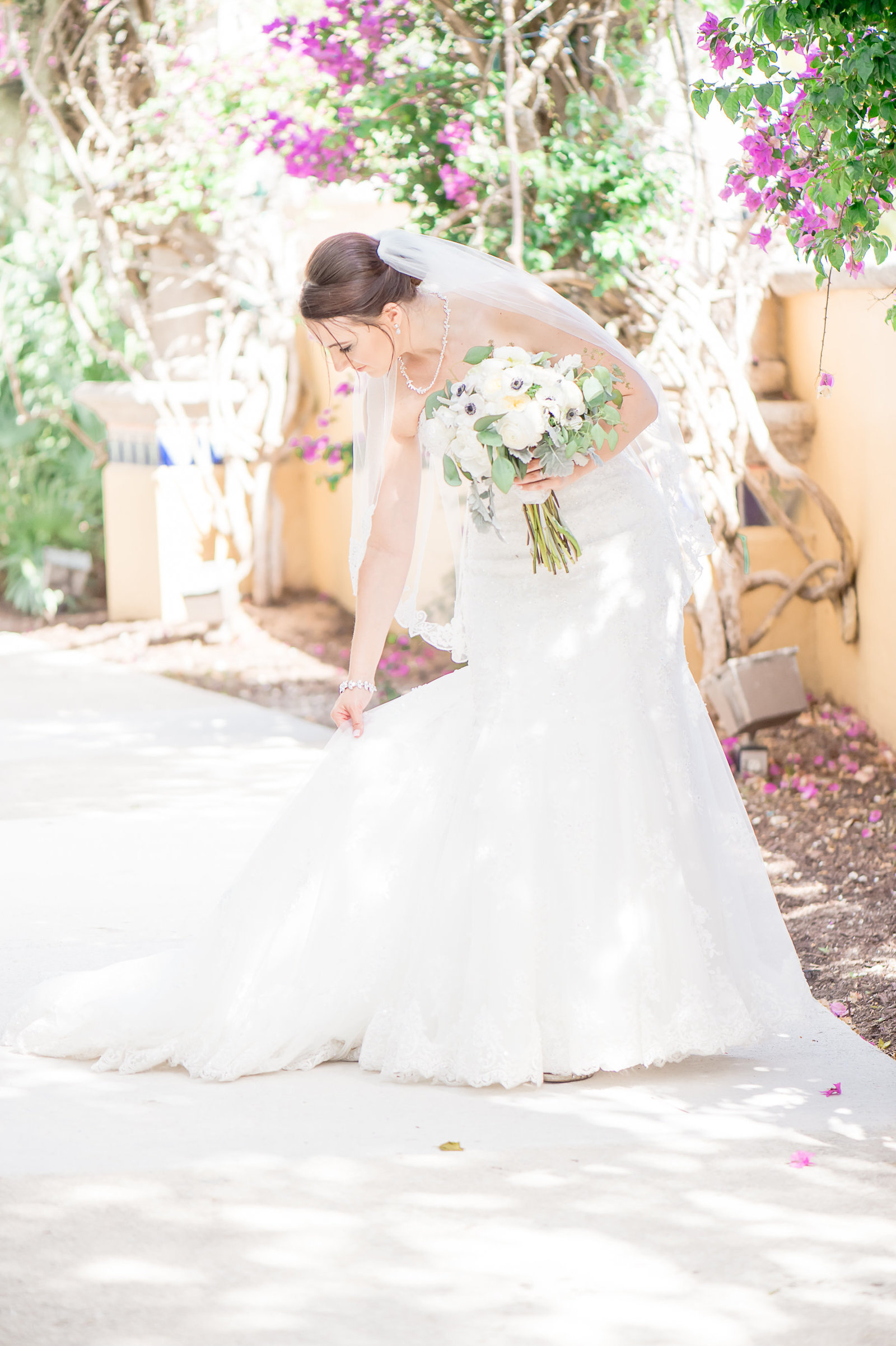 Beautiful Bride - Country Club at Mirasol Wedding - Palm Beach Wedding Photography by Palm Beach Photography, Inc.