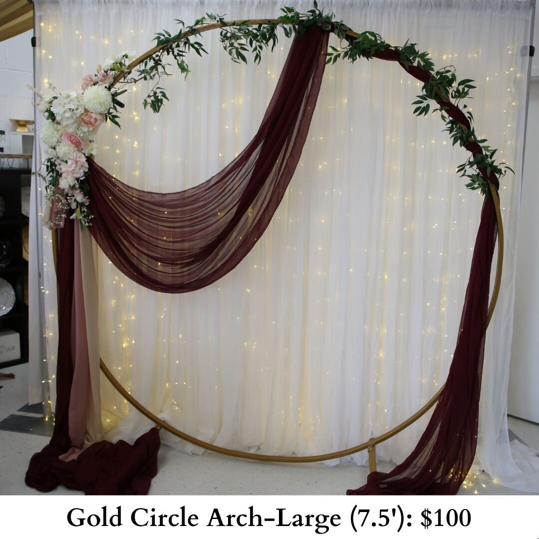 Gold Circle Arch-Large-641