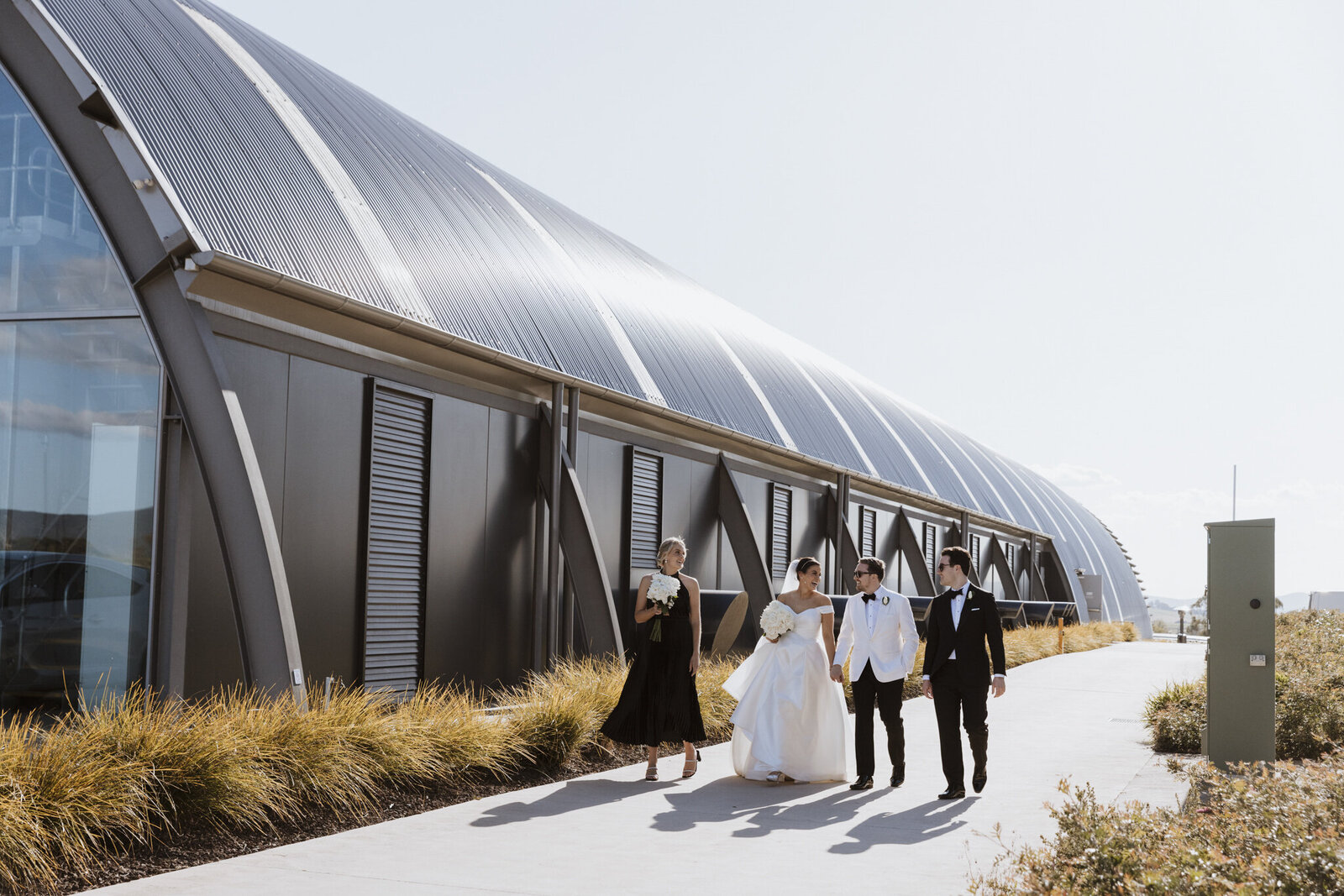 People getting married at levantine hill by wedding photographer ada and ivy