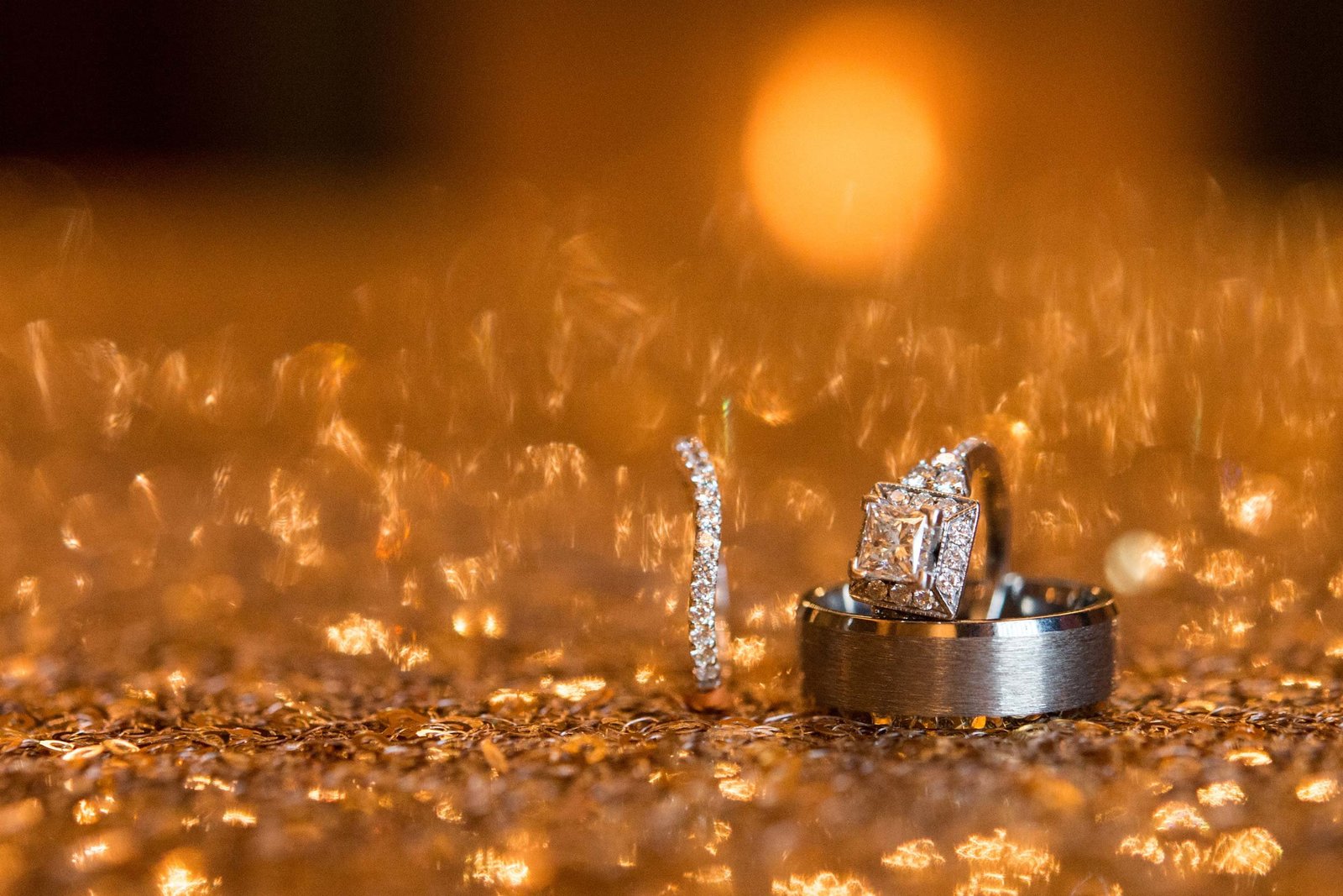 Wedding rings photo at East Wind