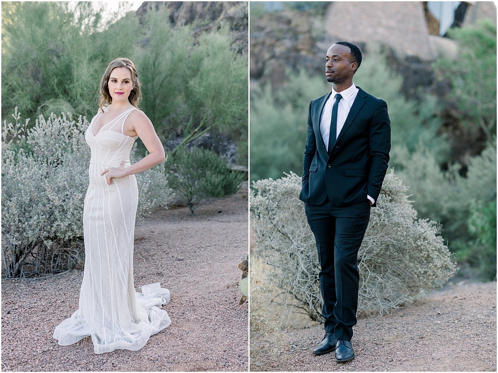 Bride and Groom portraits captured by Staci Addison Photography