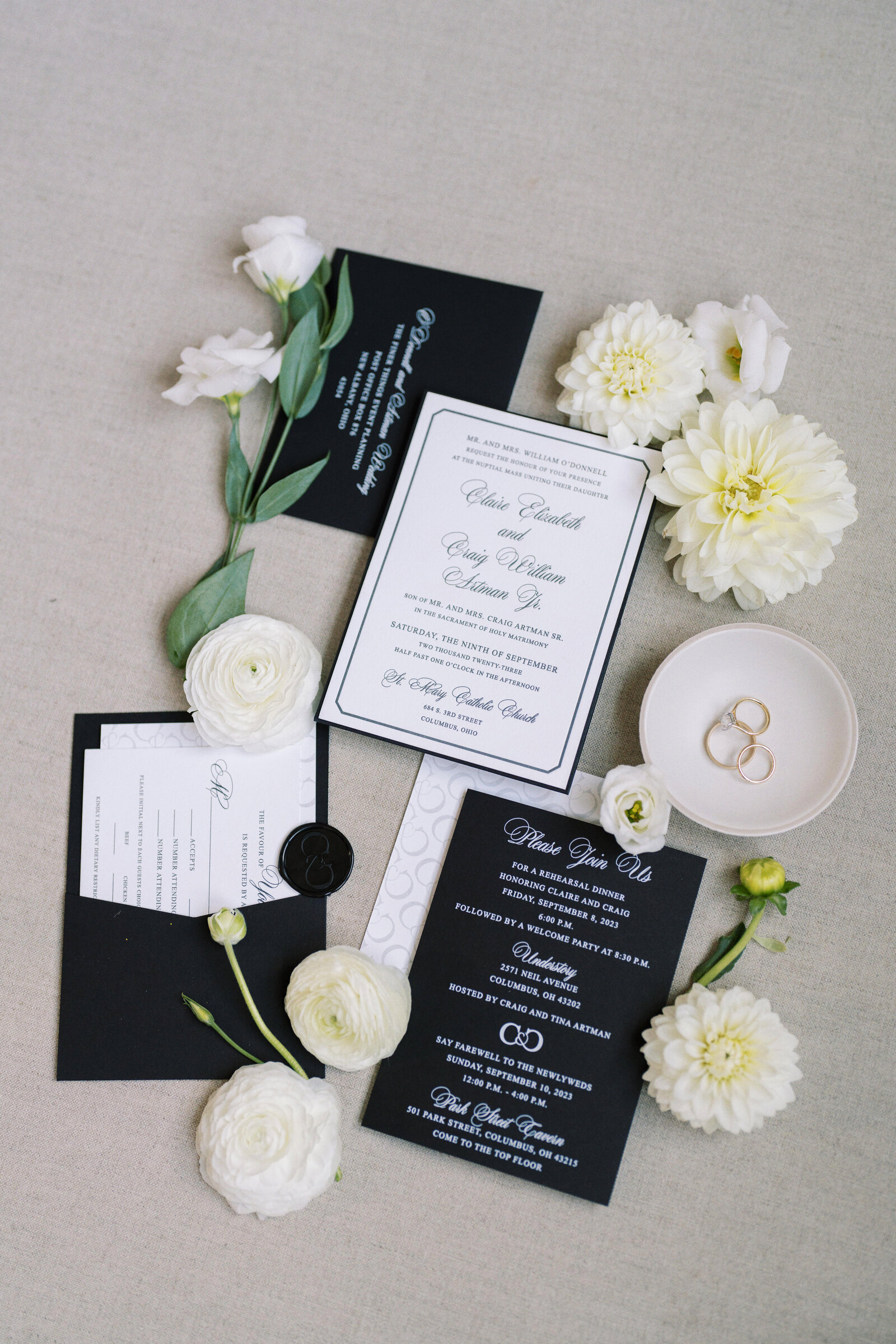 Black-White-Wedding-Invitation-Letterpress