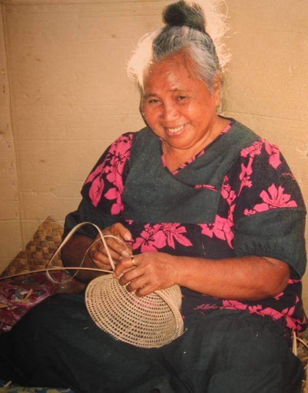 Woman Weaving
