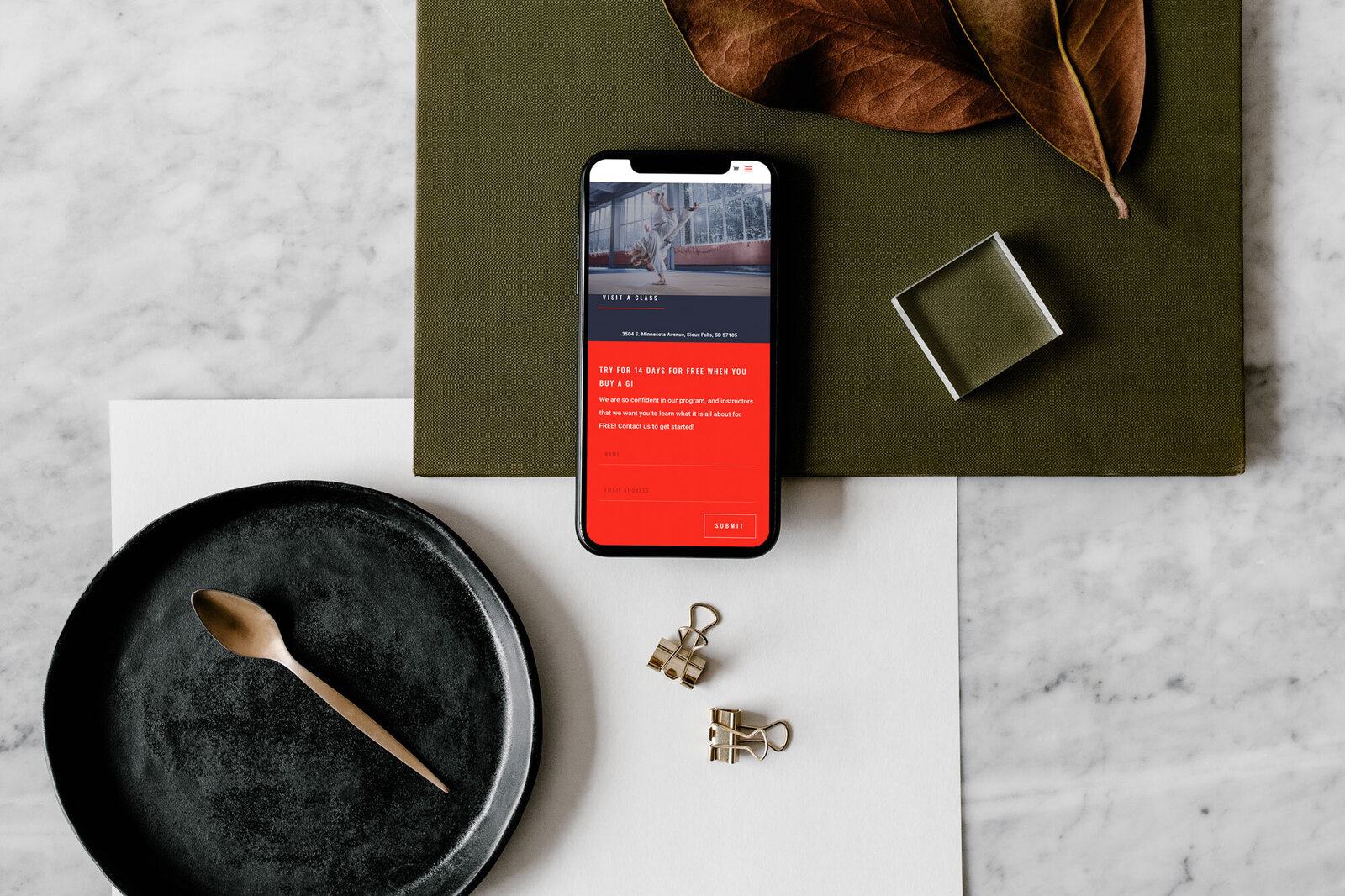 This scene captures The Agency's design mastery, displaying a mobile interface that engages and connects users to wellness services seamlessly.