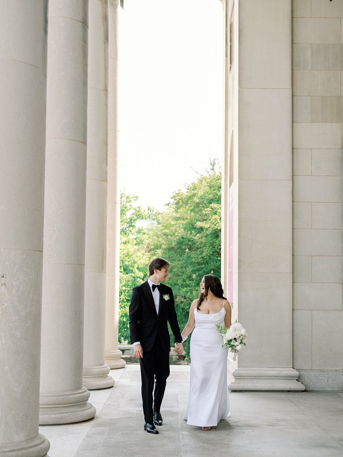 111_Kate Campbell Floral BMA Baltimore Museum of Art Wedding Portraits by Nikki Daskalakis photo