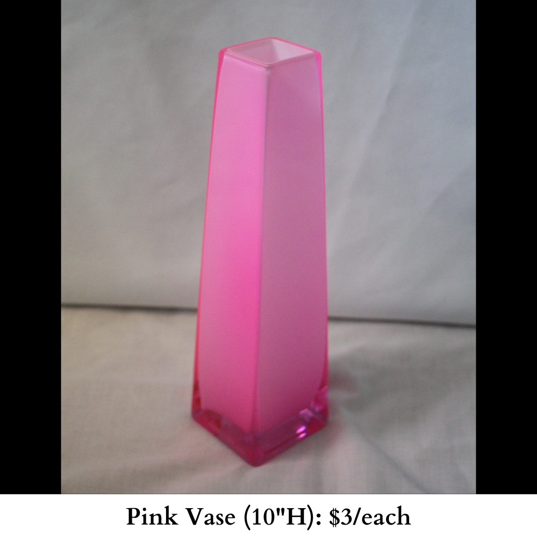 Pink Vase 10-334