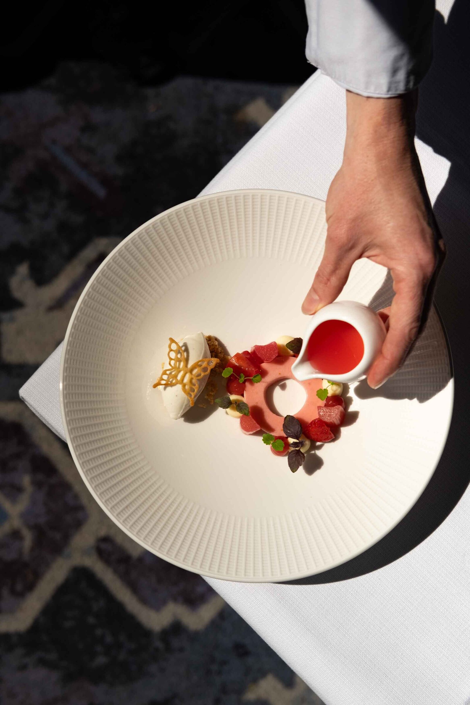 Food fotografie van een gerecht in een restaurant in Haarlem