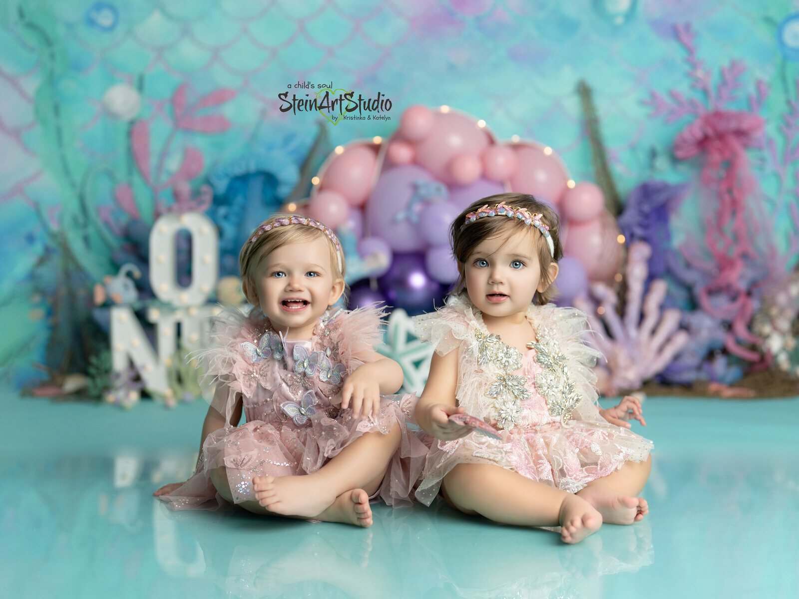 SteinArtStudio CAke Smash Nosha Farhadfar baby Ayla and Amelia 2023-03-11-46 copy 2