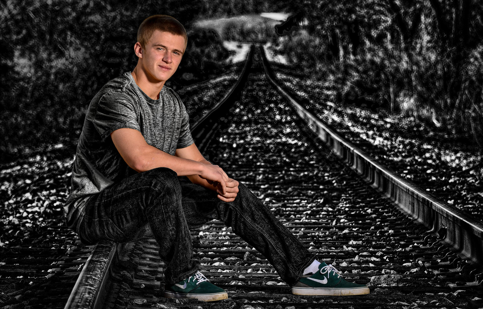 Skylar Schwarzel 82 BW Face Color