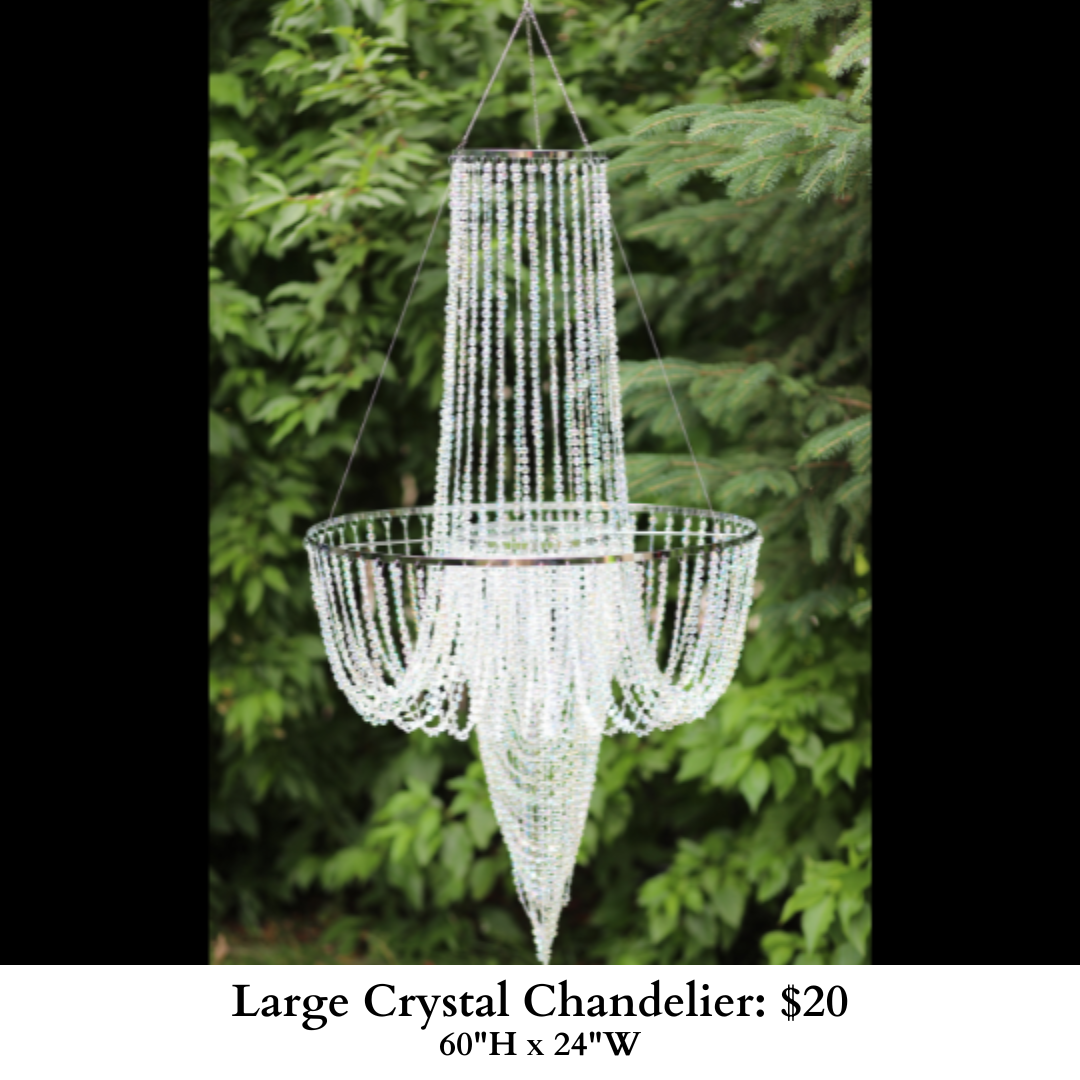 Large Crystal Chandelier-786