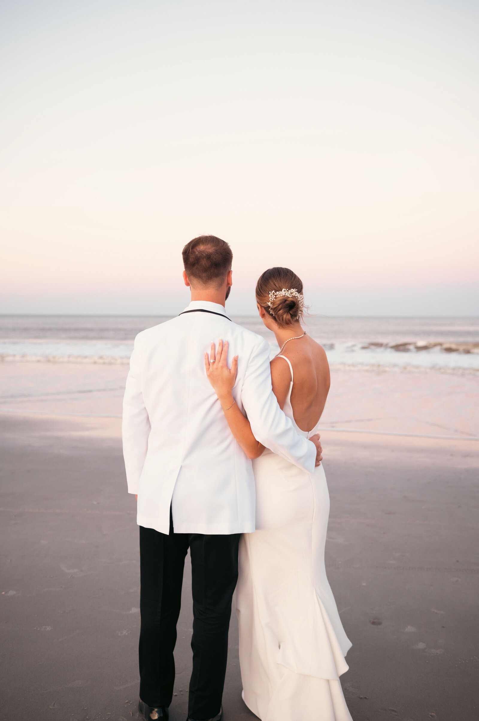 Embassy Suites St Augustine Beach wedding Wedding photos by Chabeli Woolsey Black Tie and Co-43