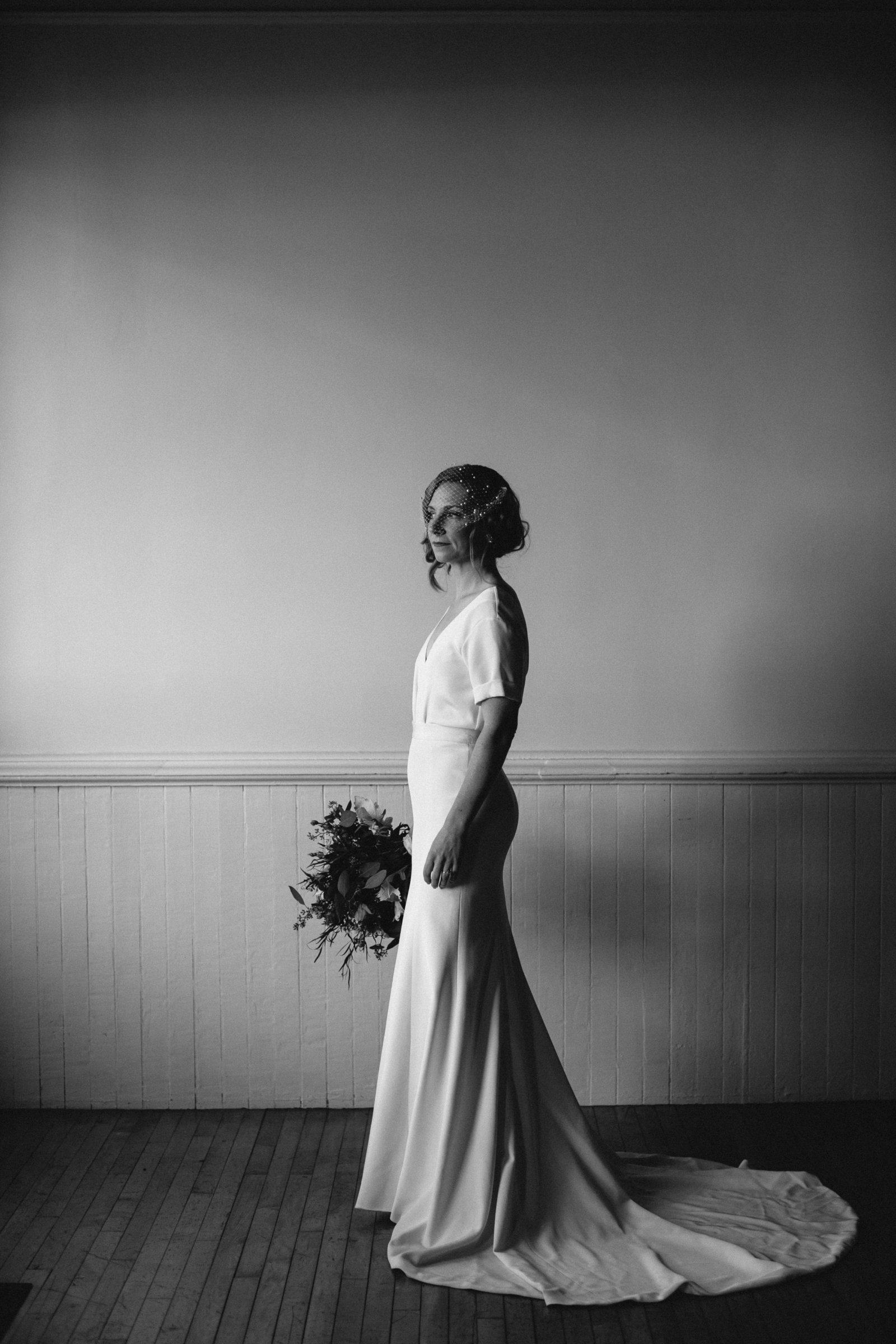 black-and-white-bridal-portrait-classic