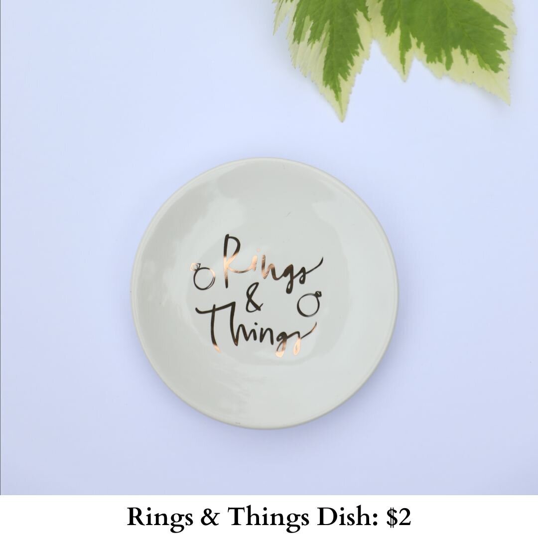 Rings & Things Dish-725