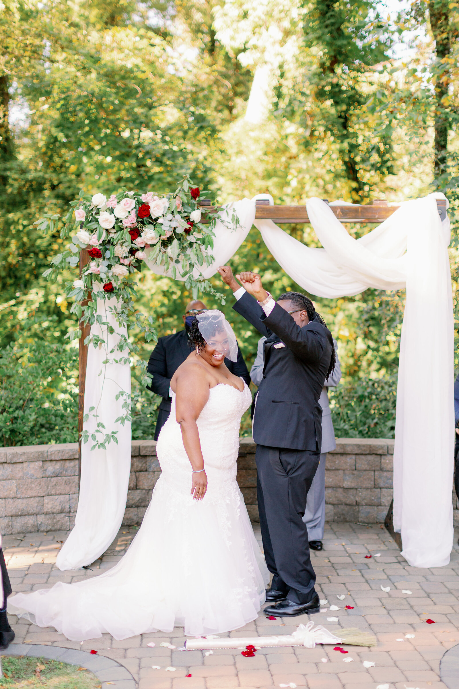Lorie + John Wedding _Ritchie Hill_Concord NC-400