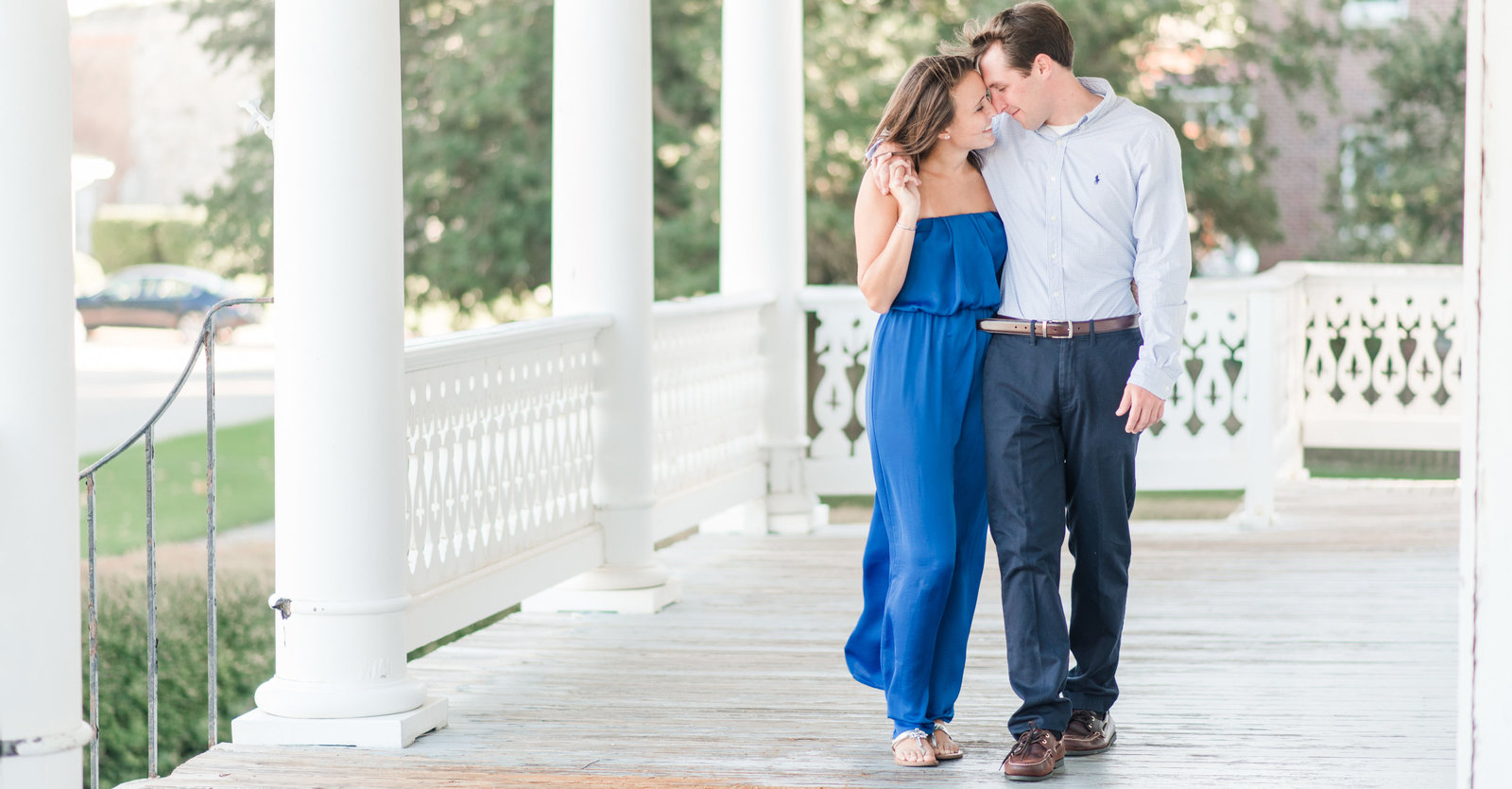 southern engagement session at fort monroe in hampton virginia