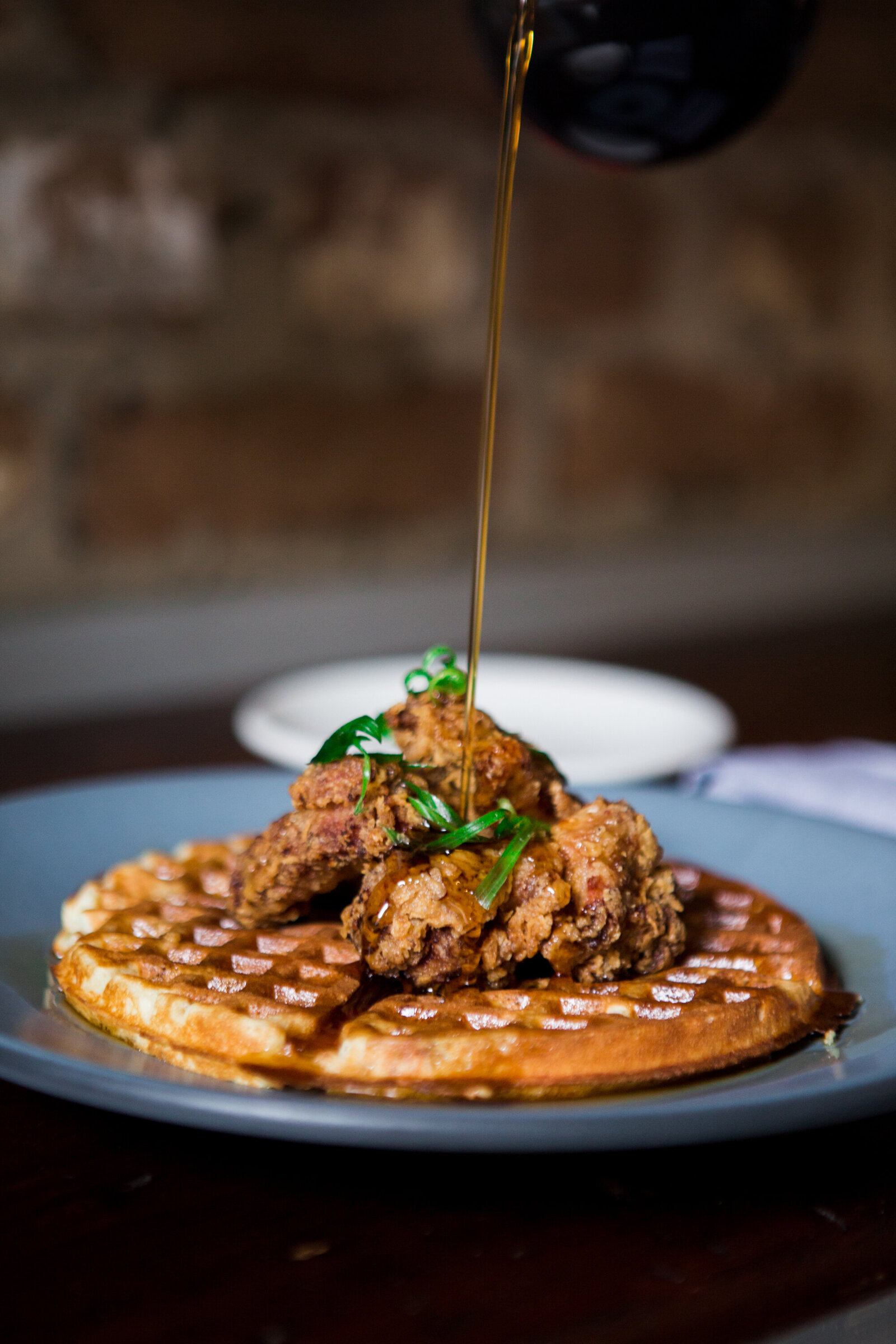 Chicken & Waffles at The Southern National Restaurant