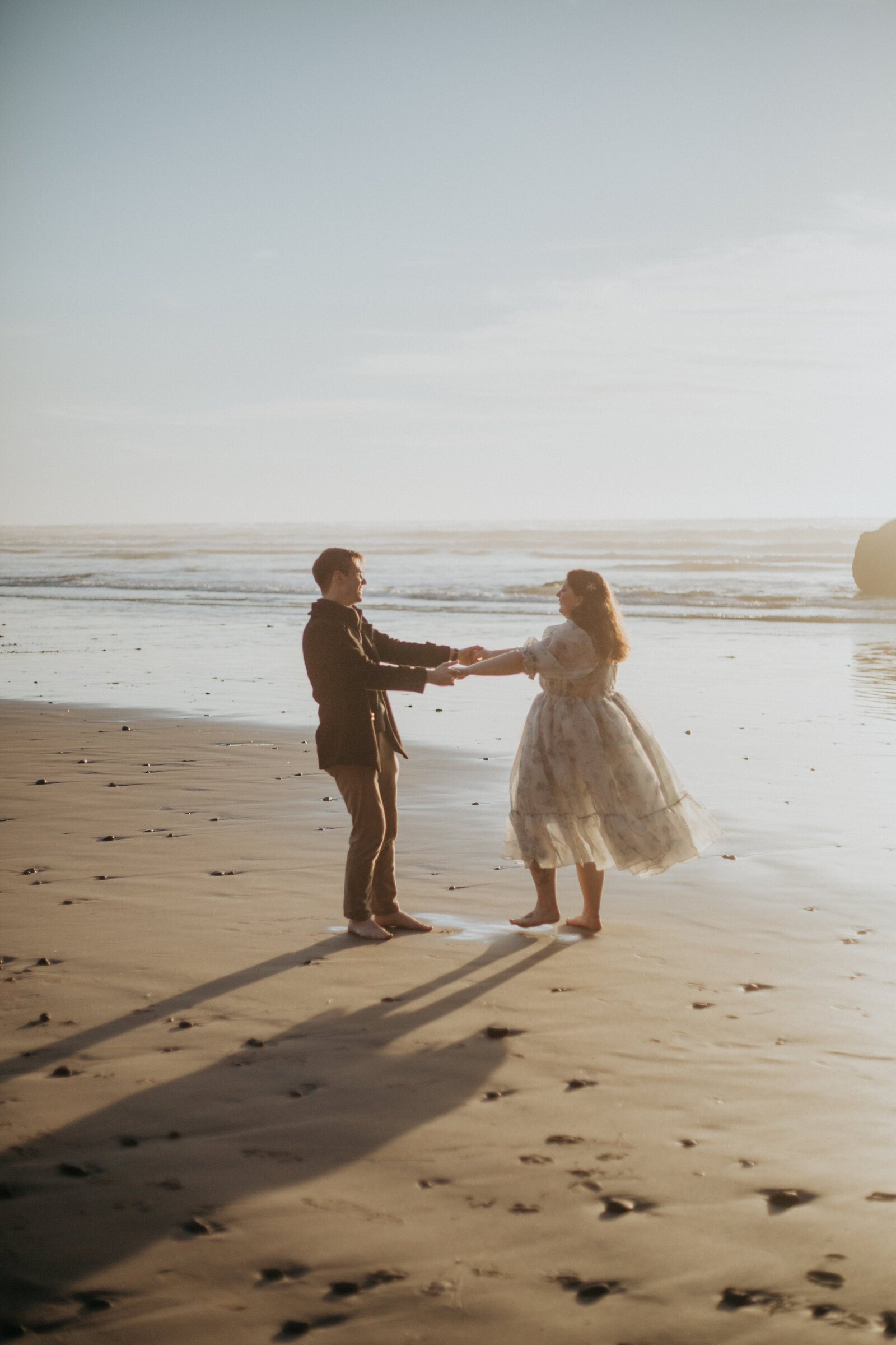 Whimsical Oregon Coast Engagement Shoot-28