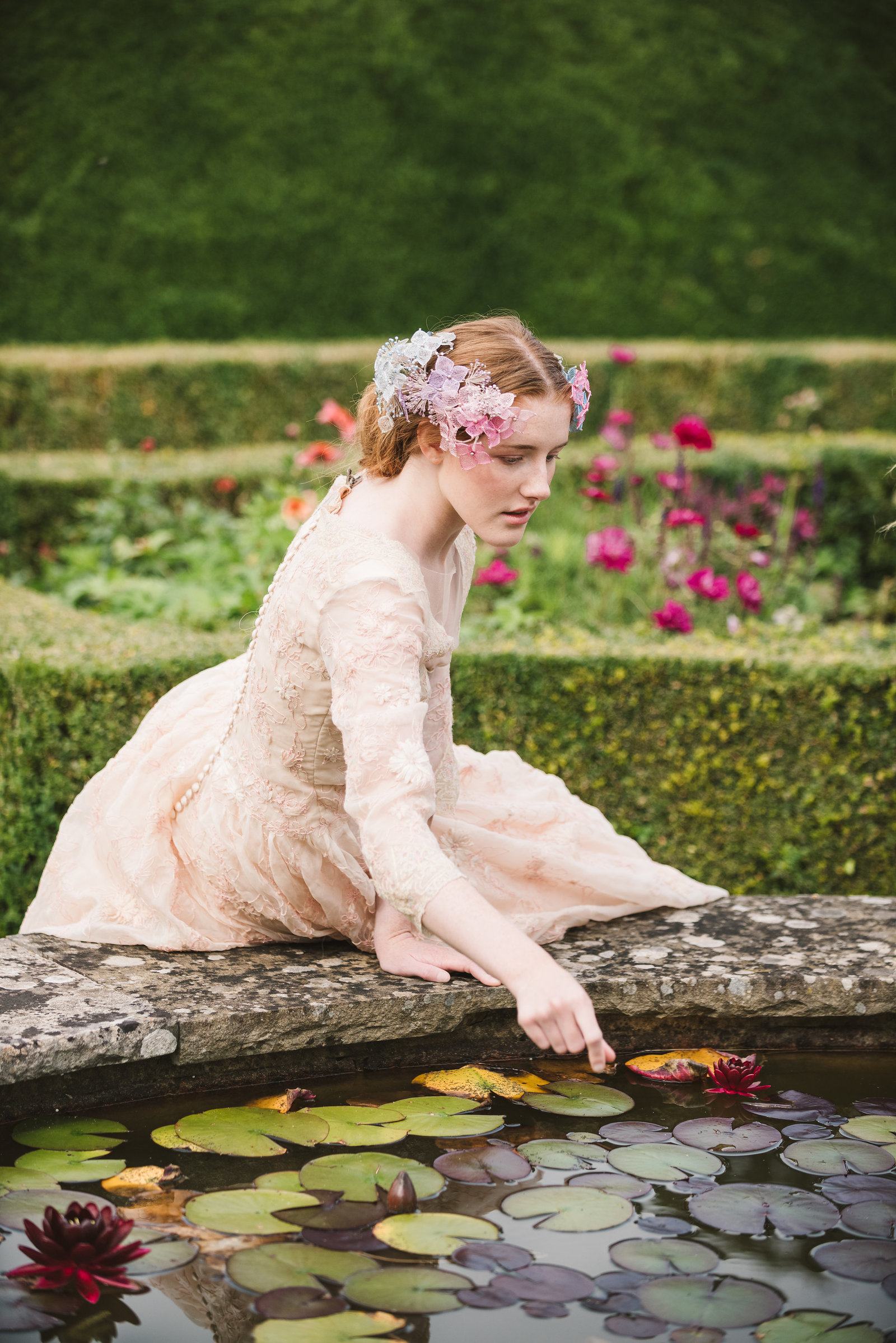 Titania-blush-flower-embroidered-wedding-dress-JoanneFlemingDesign-PhotographyByBea (7)