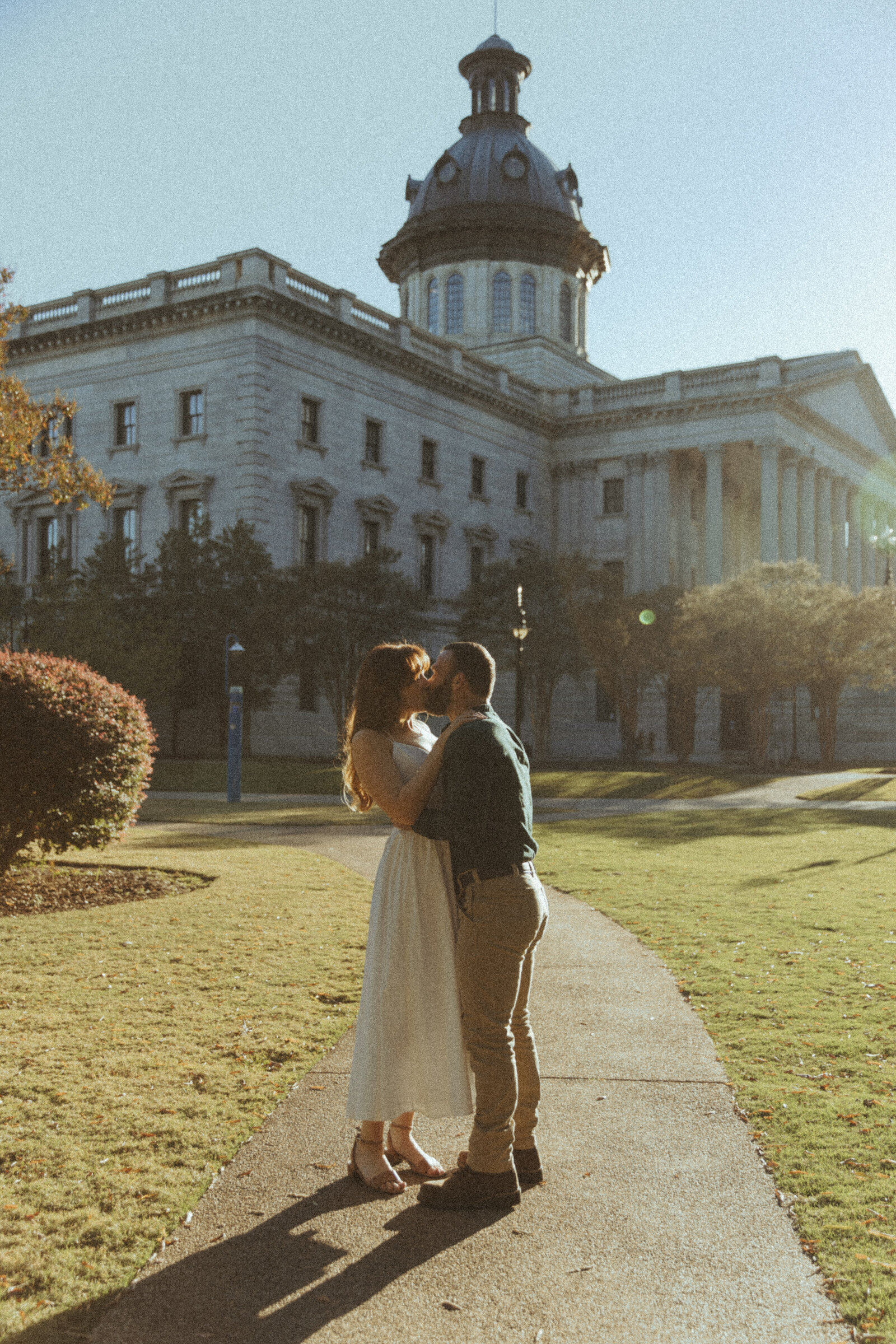 Engagement session in Columbia South Carolina with South Carolina Wedding Photographer