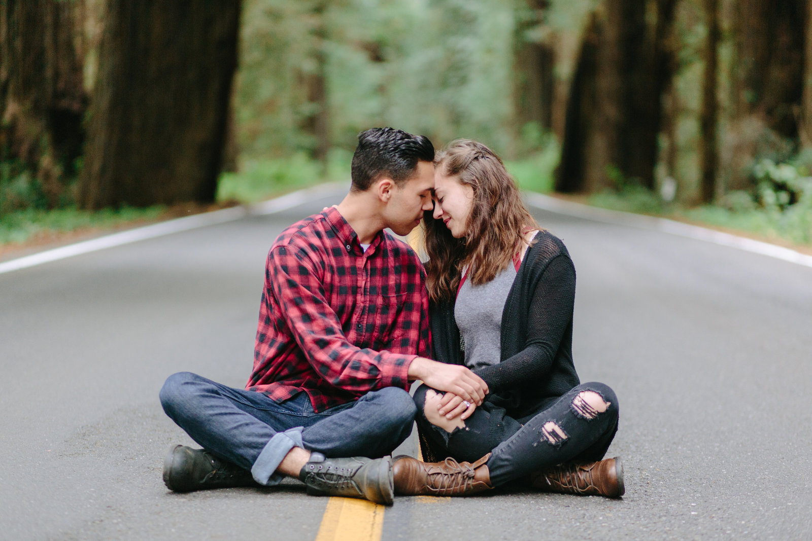 Redwood National Park Avenue of the Giants Engagement Session -7582