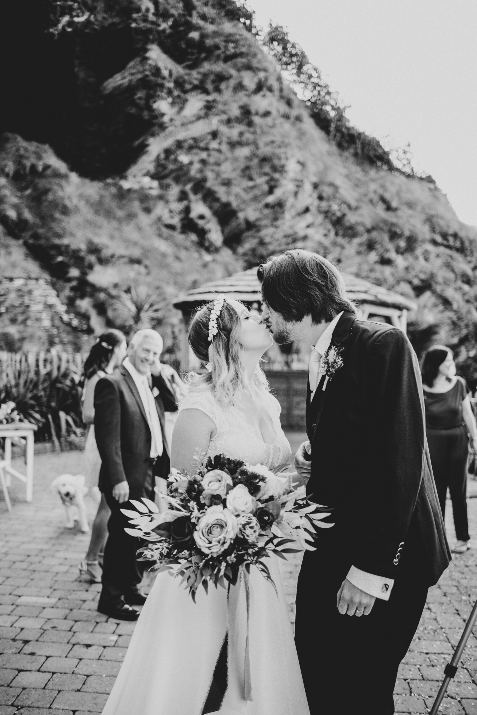 Tunnels Beaches Elopement micro intimate wedding Devon Wedding Venue Wedding Photographer Liberty Pearl Photography 3