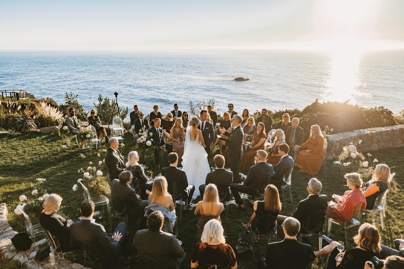 Ceremony at Wind and Sea in Big Sur