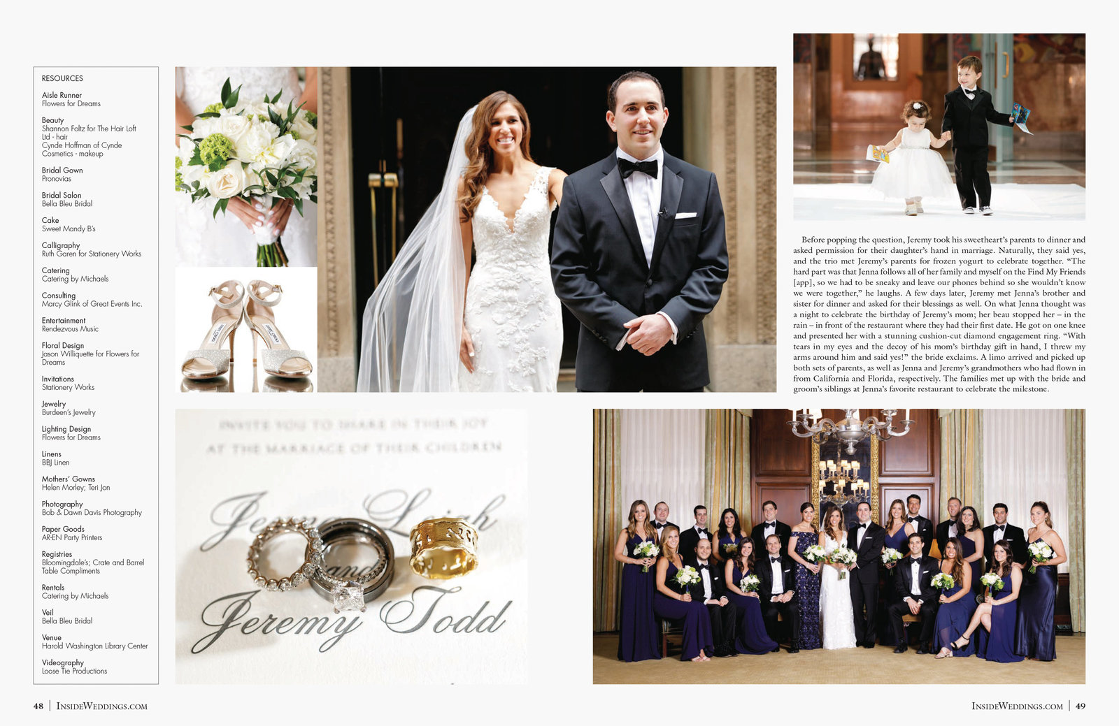 Inside Weddings_Summer 2019 - Pages 48-49