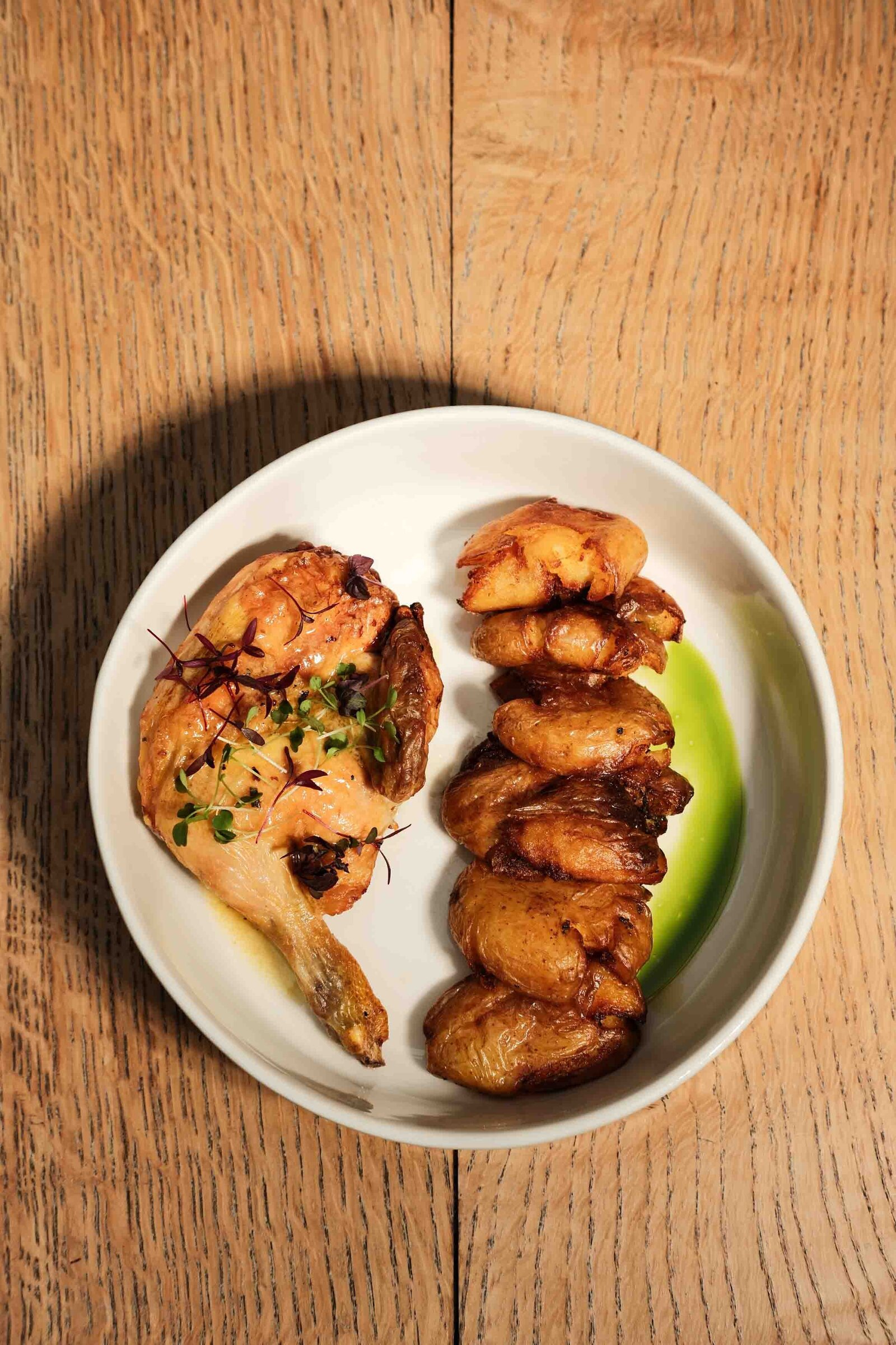 vers gerecht van grieks restaurant amsterdam