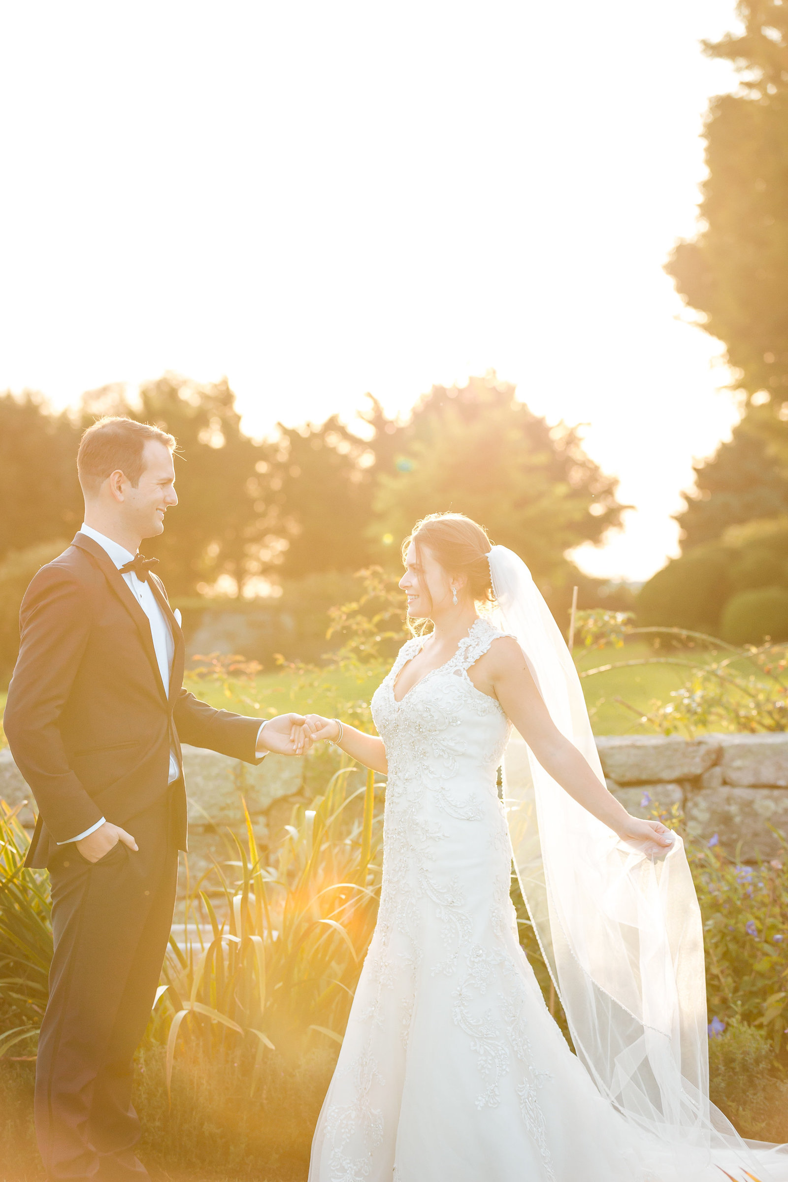 Magic Hour Eolia Mansion Wedding in Connecticut by Jamerlyn Brown Photography