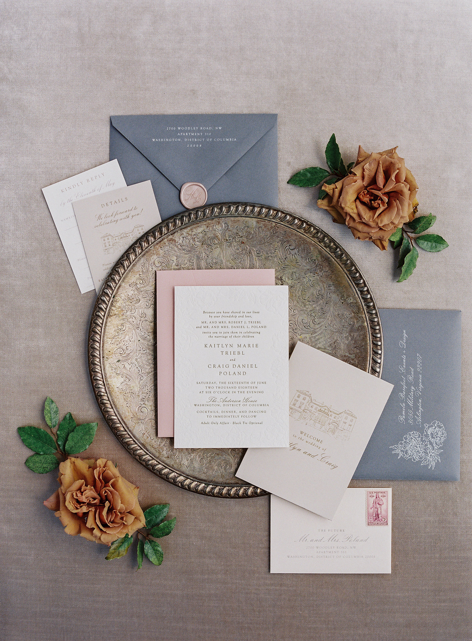 anderson house dc wedding invitations