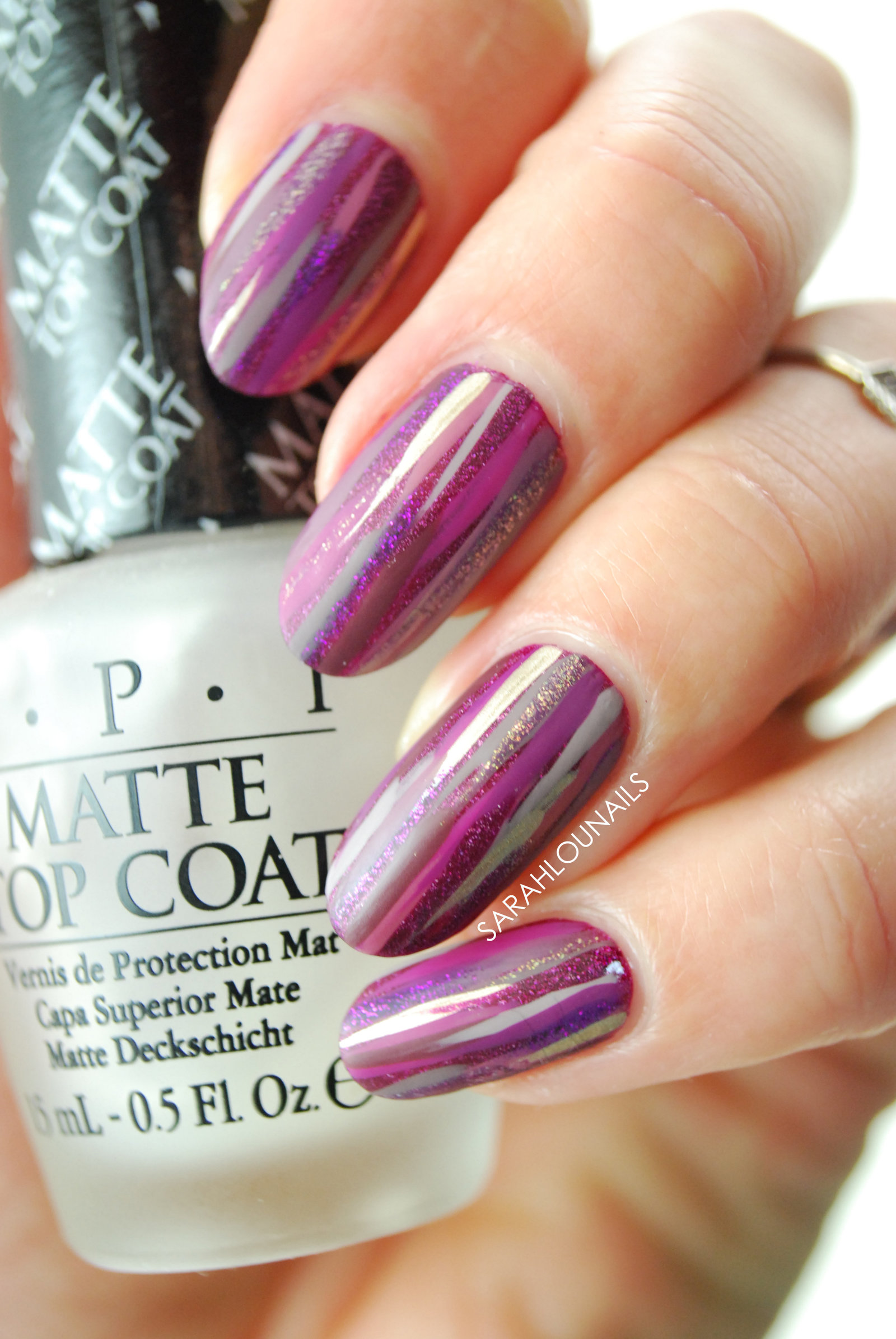 Purple Stripes Matte 3
