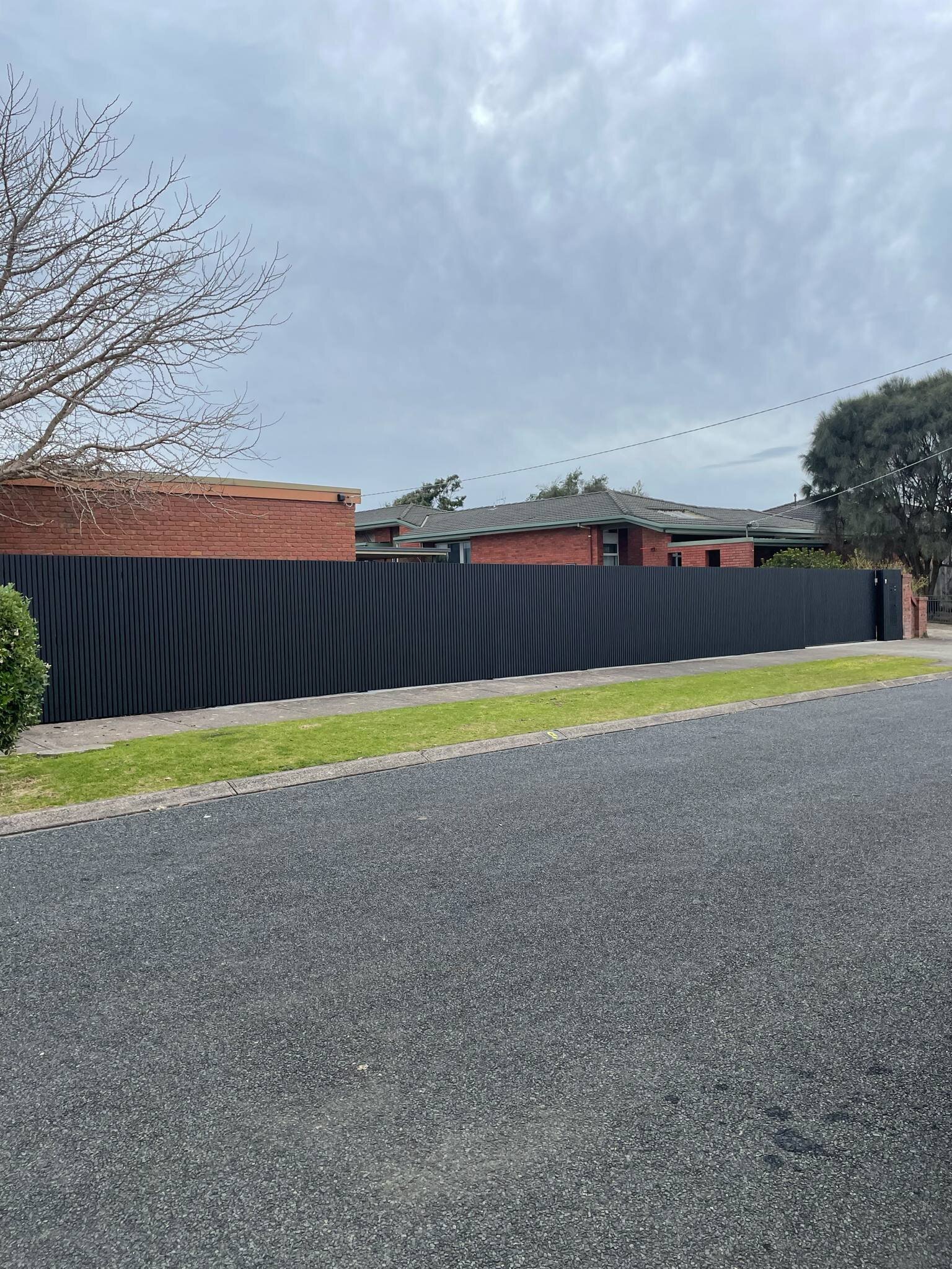 Backyard fencing upgrade by AR Construction in South West VIC