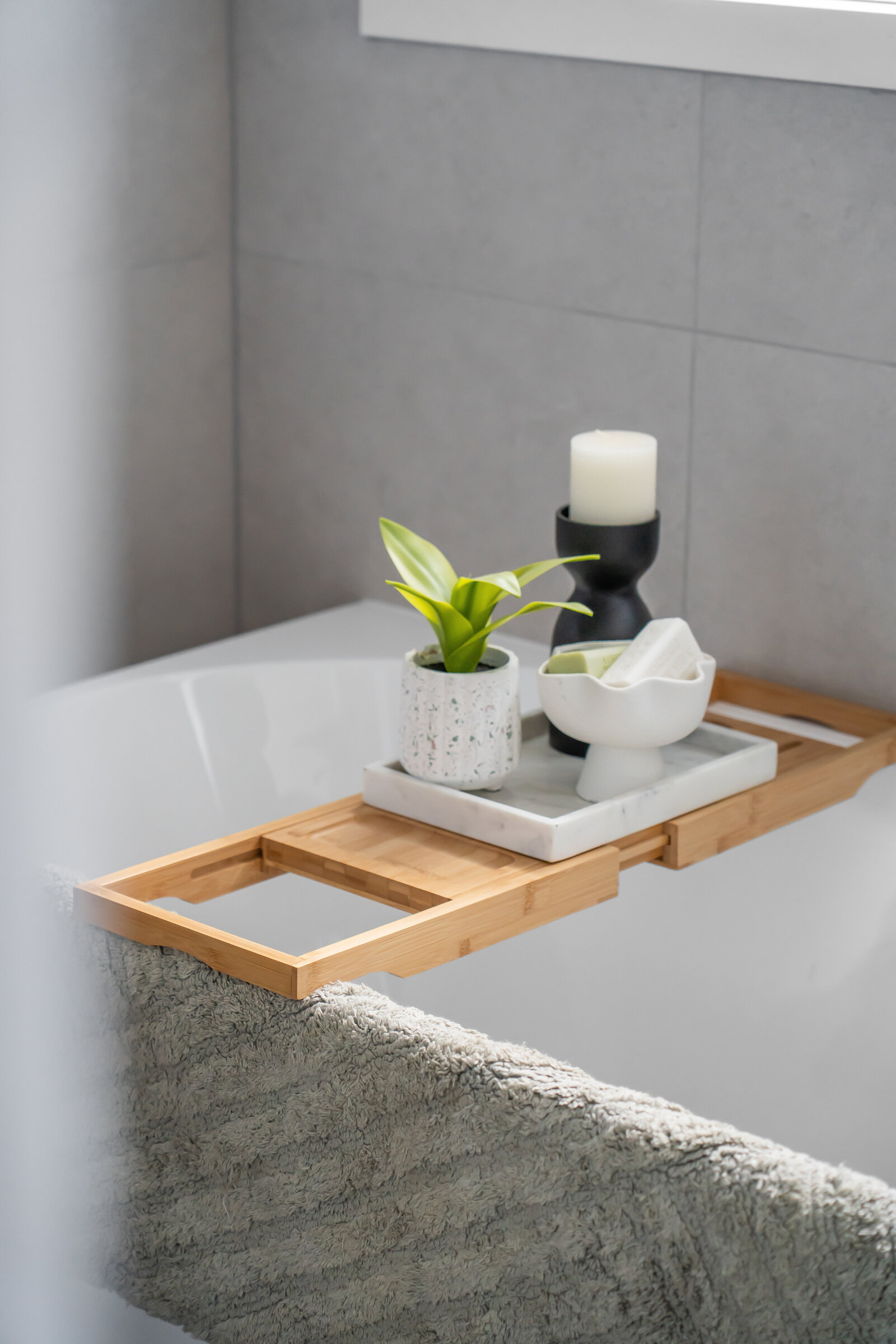 Contemporary bathroom design finished by AR Construction in South West VIC