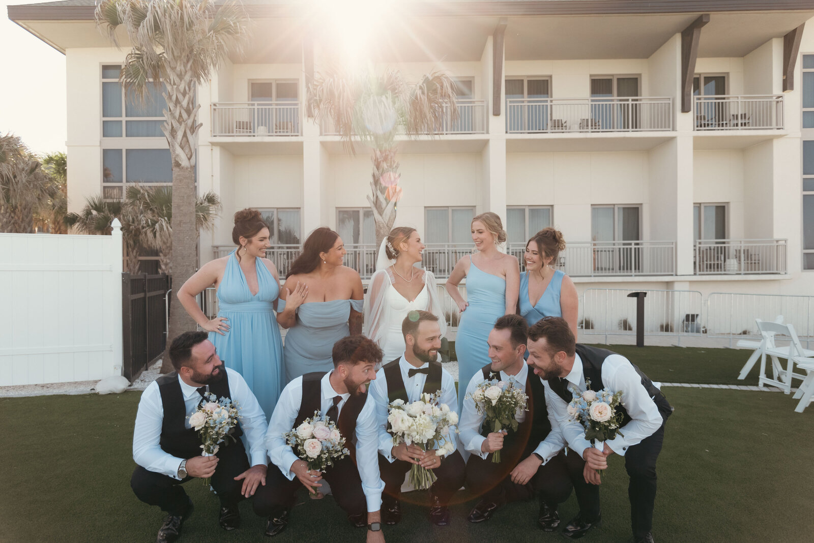 Embassy Suites St Augustine Beach wedding Wedding photos by Chabeli Woolsey Black Tie and Co-84