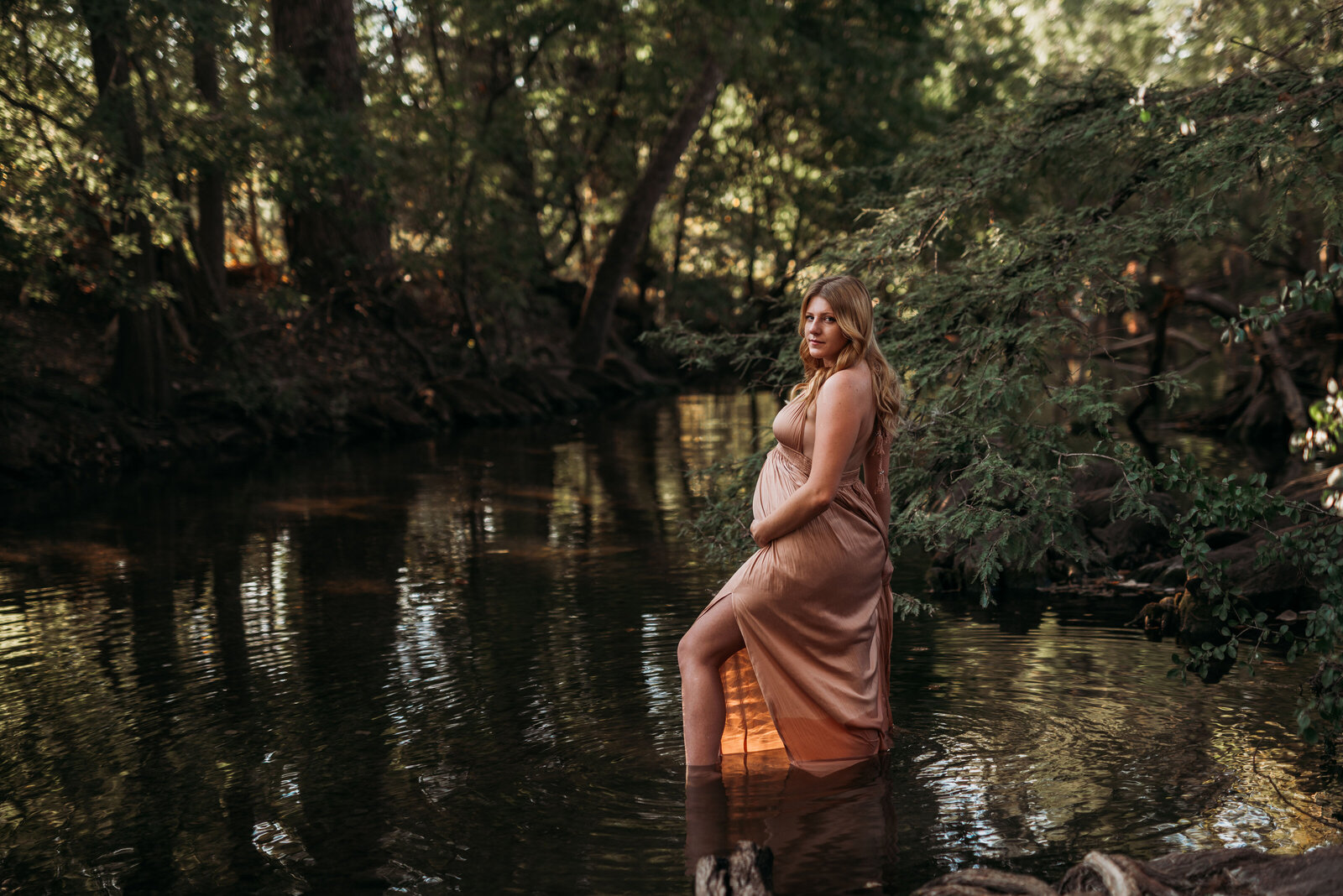 River Maternity Free People Dress Texas