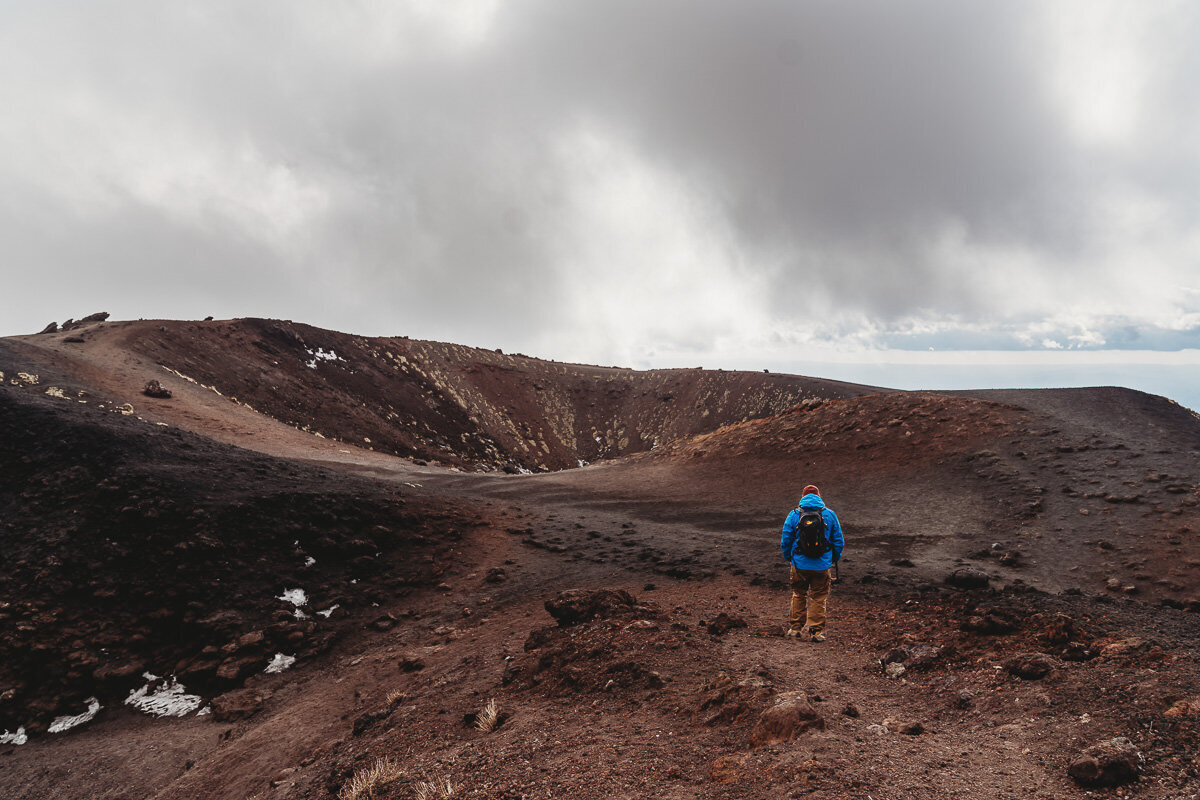 Hiking Mt Etna