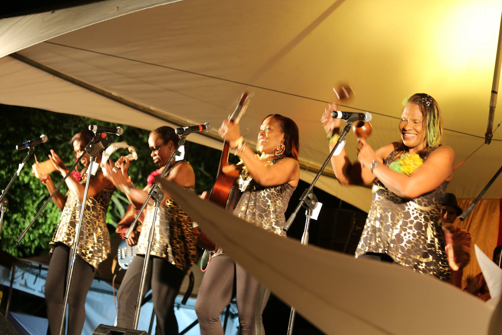 Parang/folk band performing. Photo by Ross Photography, Trinidad, W.I..