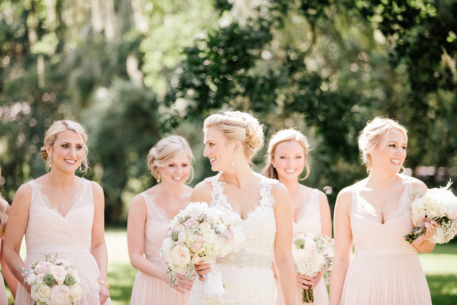 bride-bridesmaids-magnolia-plantation-charleston-sc-lowcountry-wedding-kate-timbers-photography2122