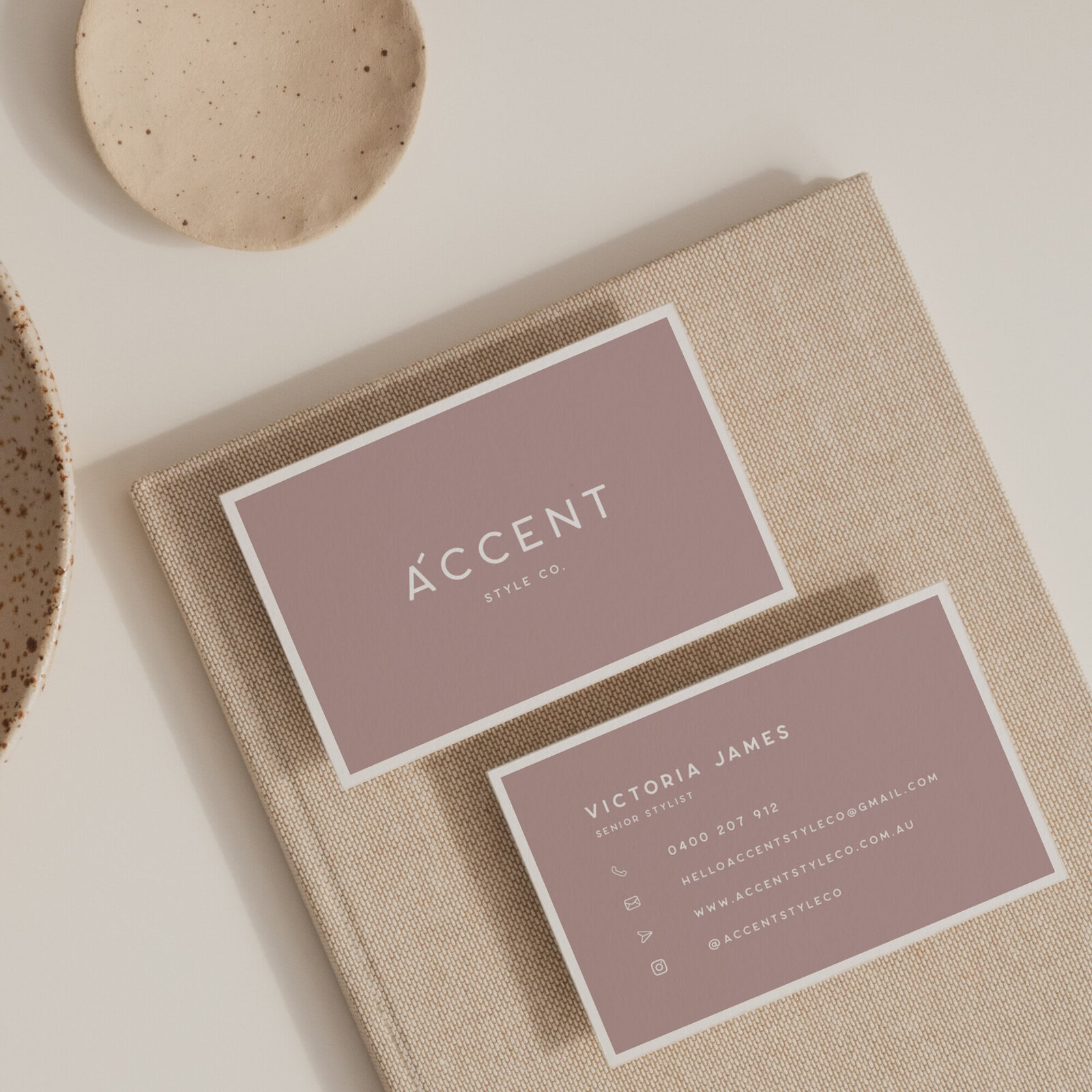Branding for property Stylists and interior designers