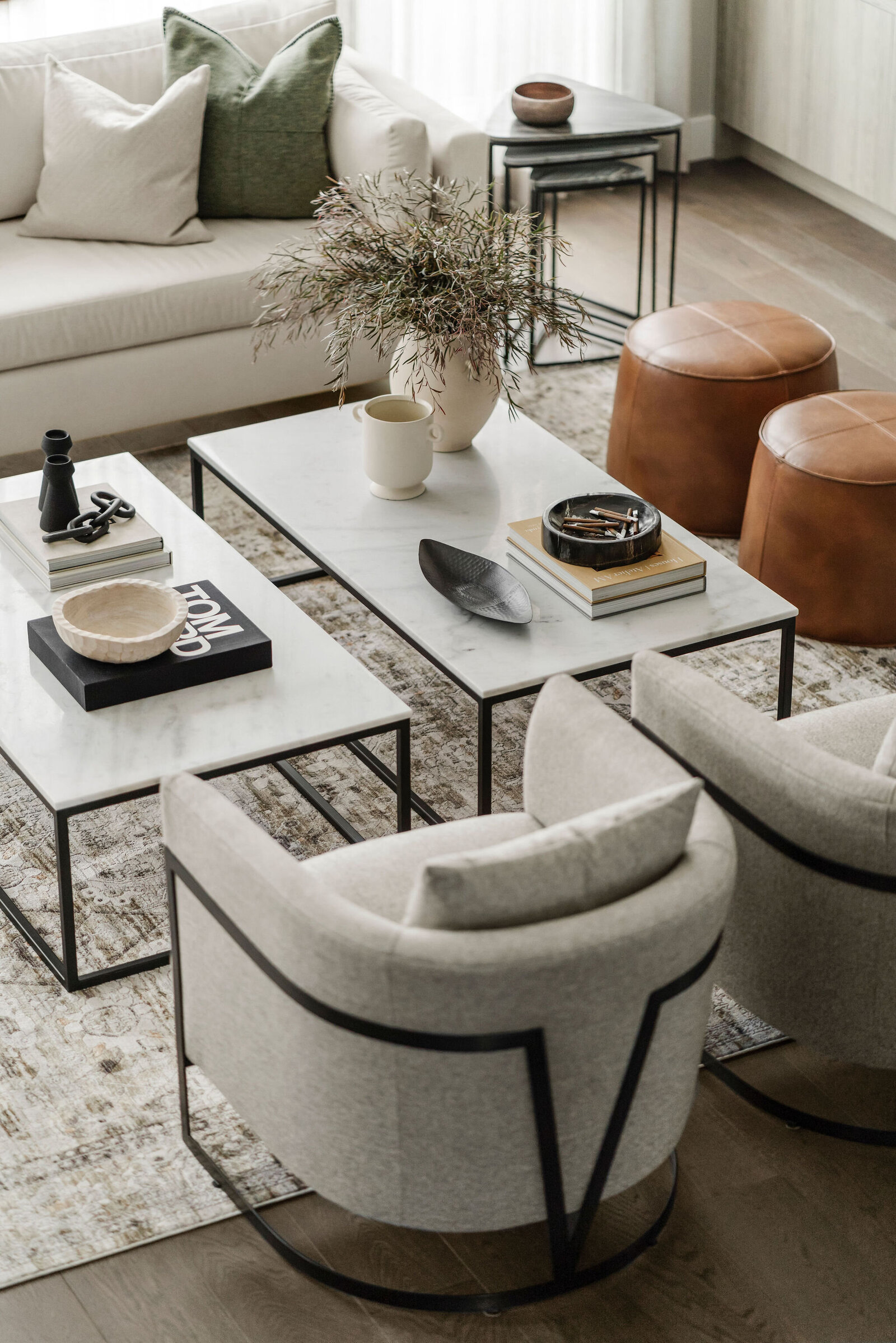 Living Room - Chairs - Coffee Table - Furnishings - Calgary