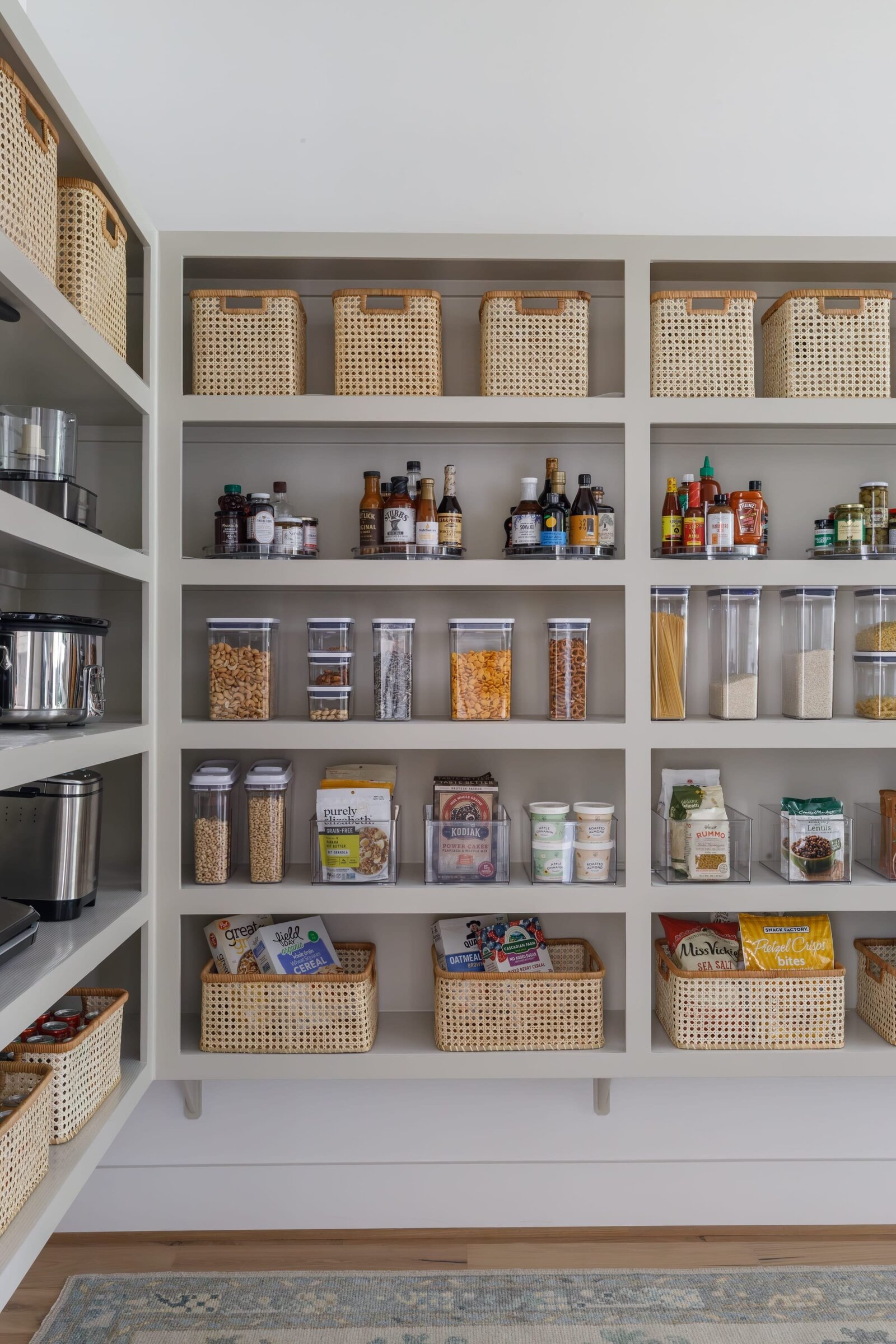 vision and hammer kitchen pantry with container organization