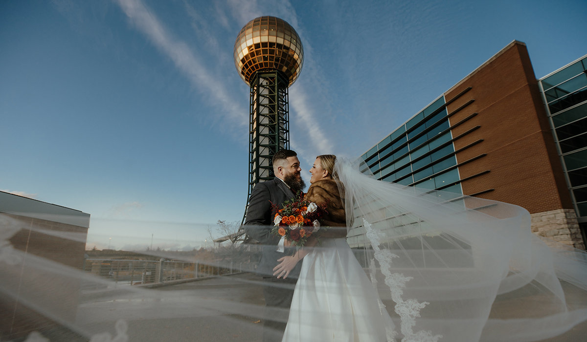 sunsphere wedding photos knoxville