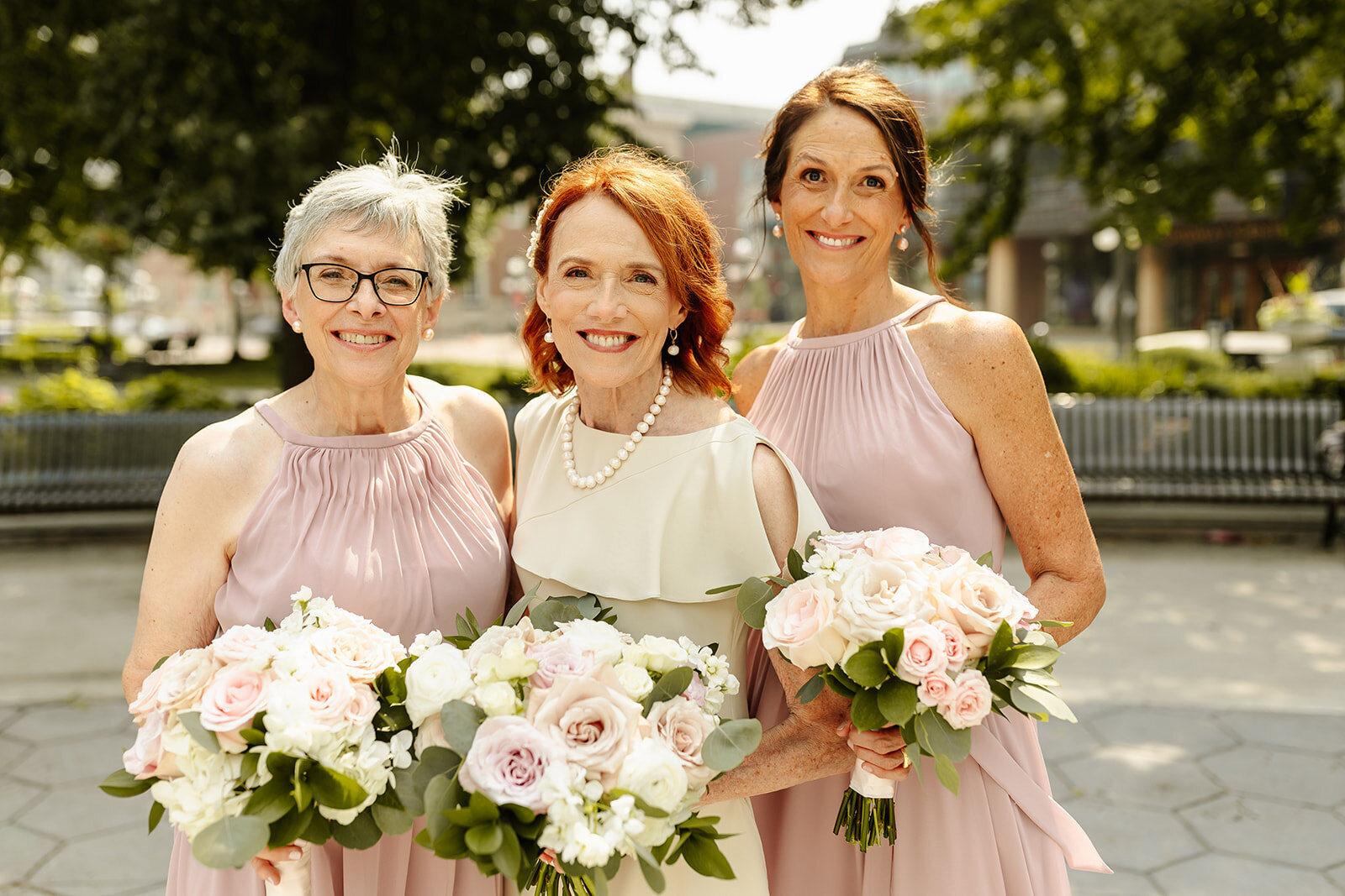 bridesmaids-pink-dresses-st-paul