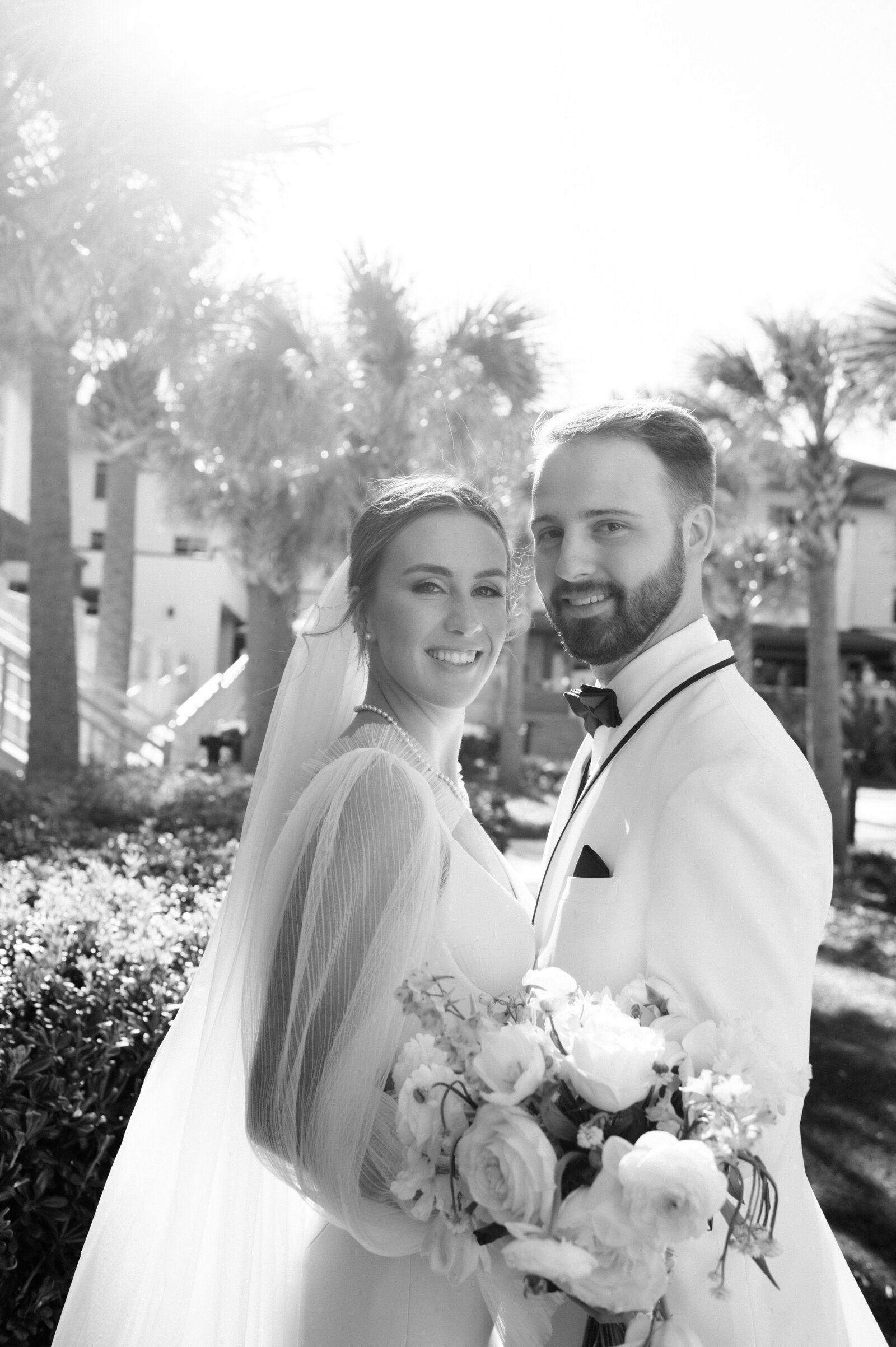 Embassy Suites St Augustine Beach wedding Wedding photos by Chabeli Woolsey Black Tie and Co-28