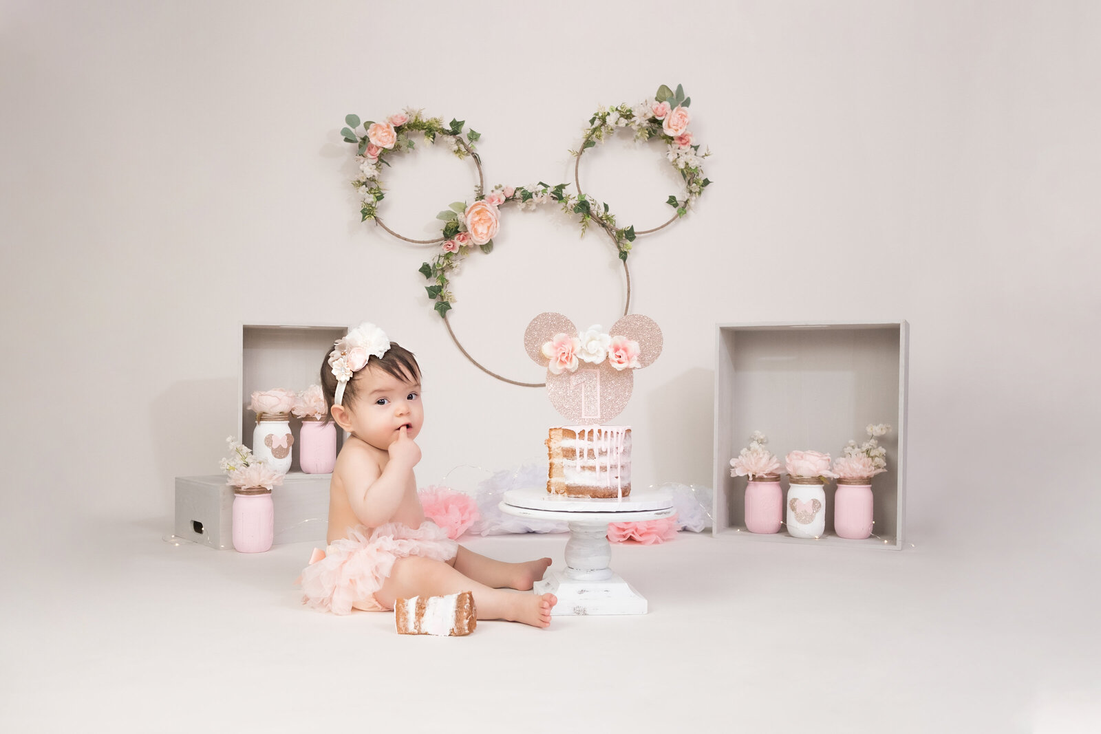 Houston Cake Smash First Birthday Baby Photography Photographer