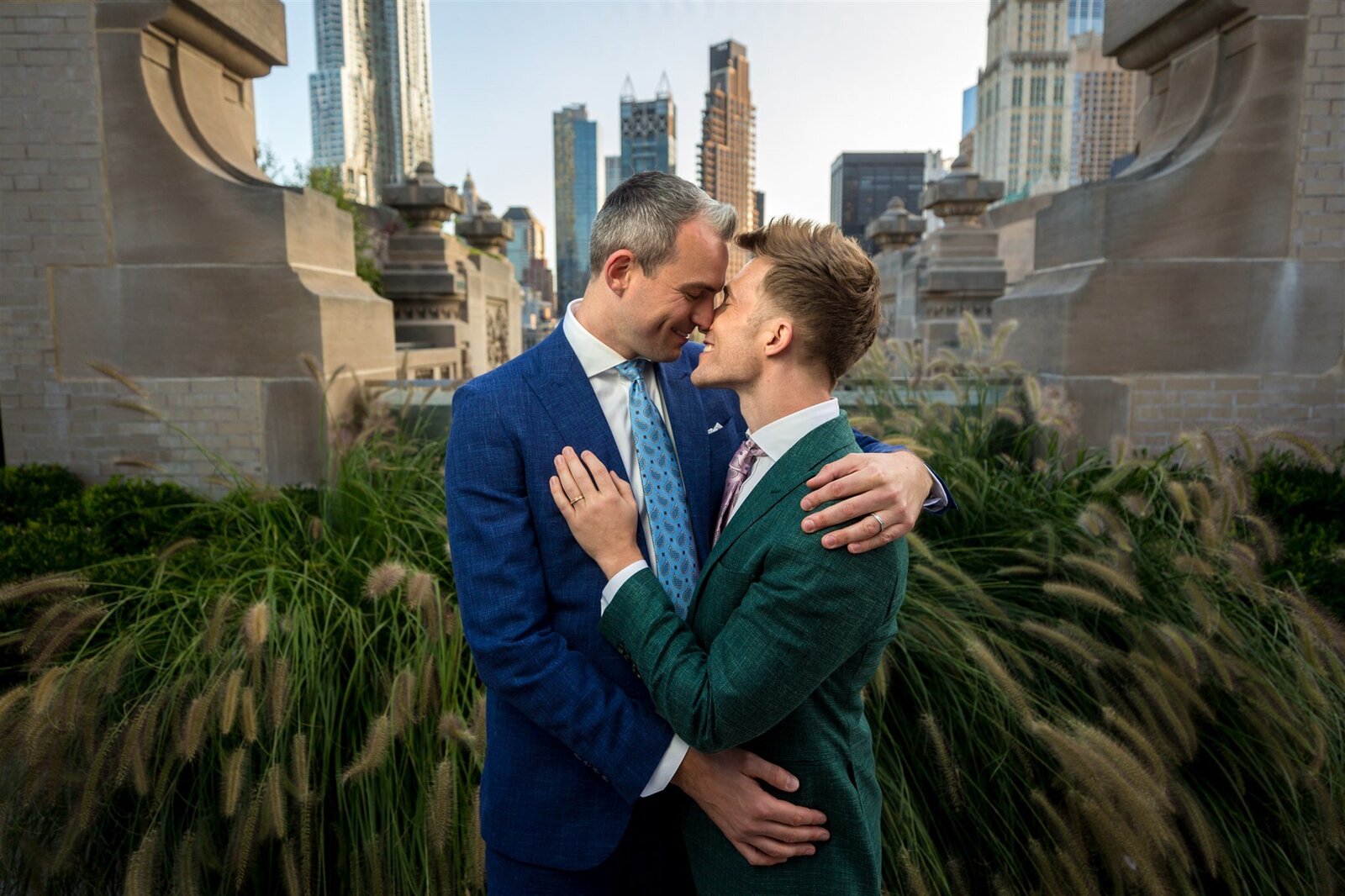 27 NYC Gay Wedding New York Same Sex Photographer Intimate Rooftop-79