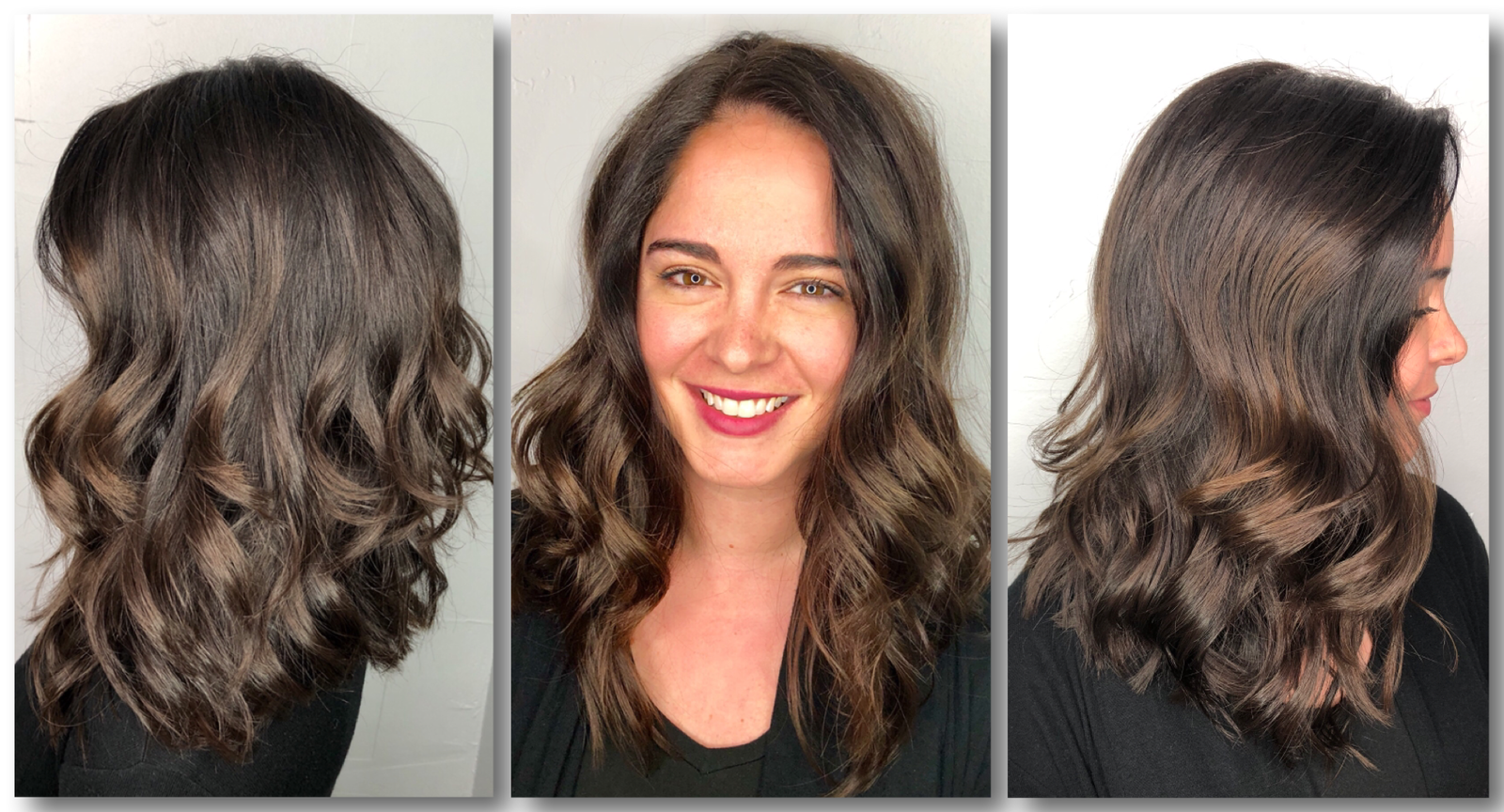 Austin Hair Salon Stylist Amy Bruzzone Lob Color Haircut Waves