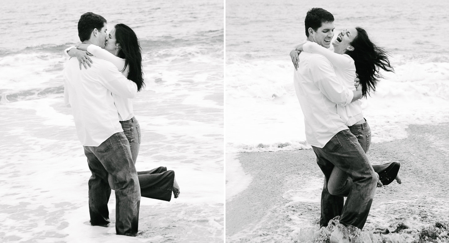 Beach engagement photography in San Francisco