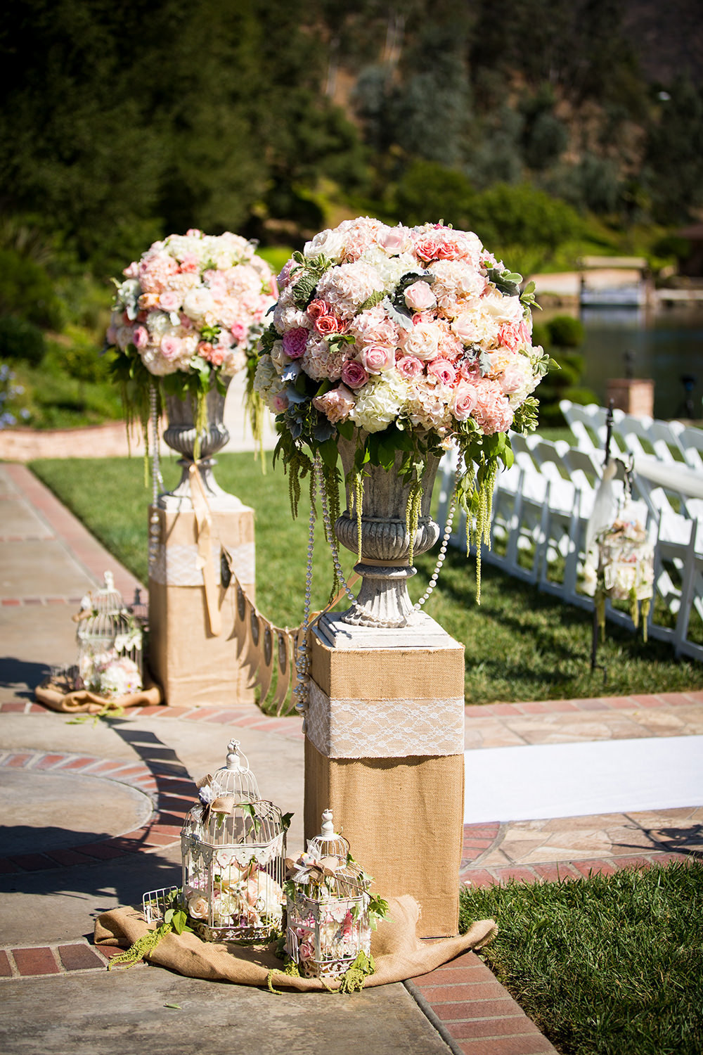 stunning ceremony space at los willows