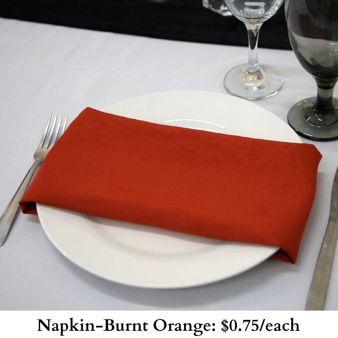 Napkin-Burnt Orange-327